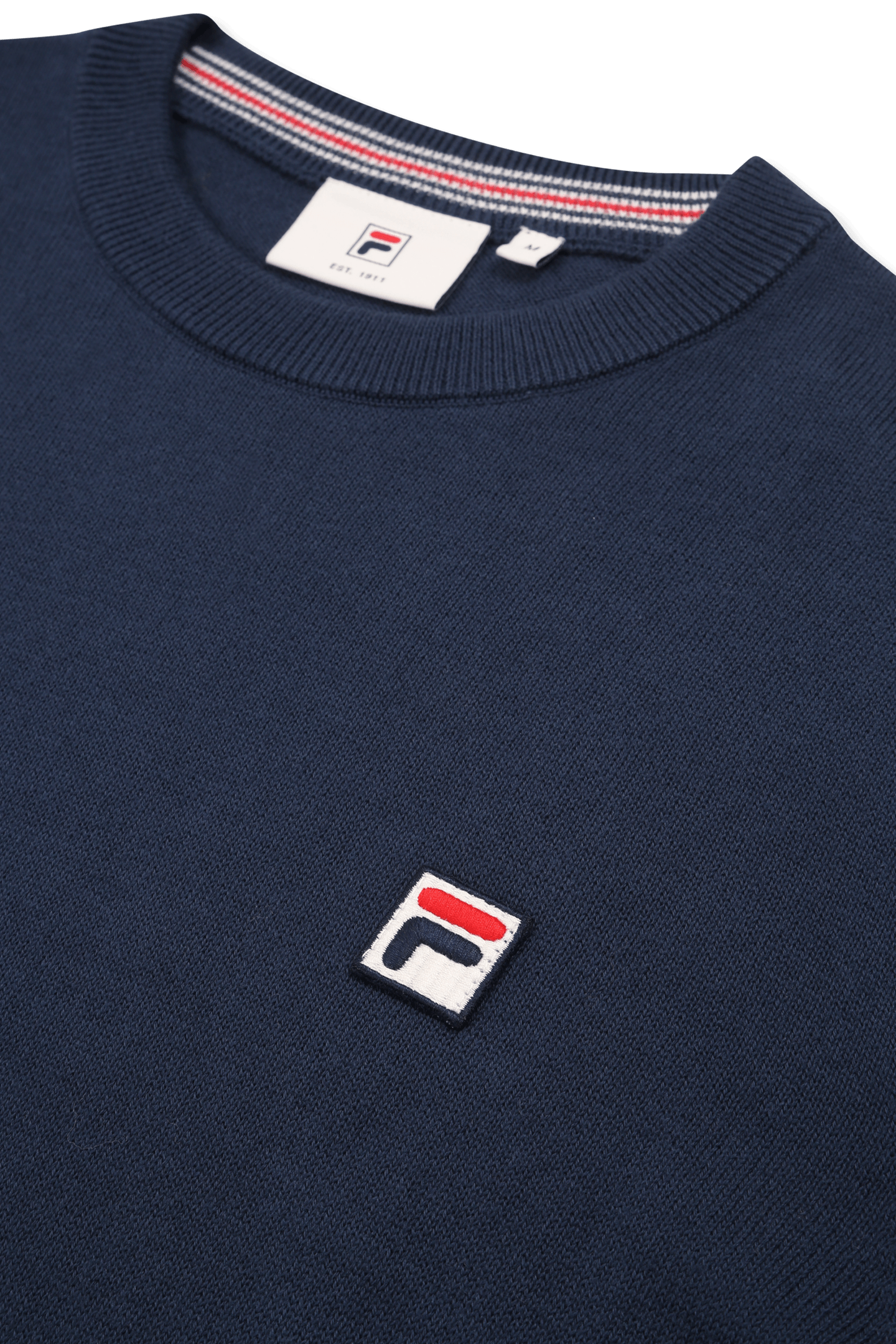 BIELLA SLIM CREWNECK KNIT SWEATER BLACK IRIS 7