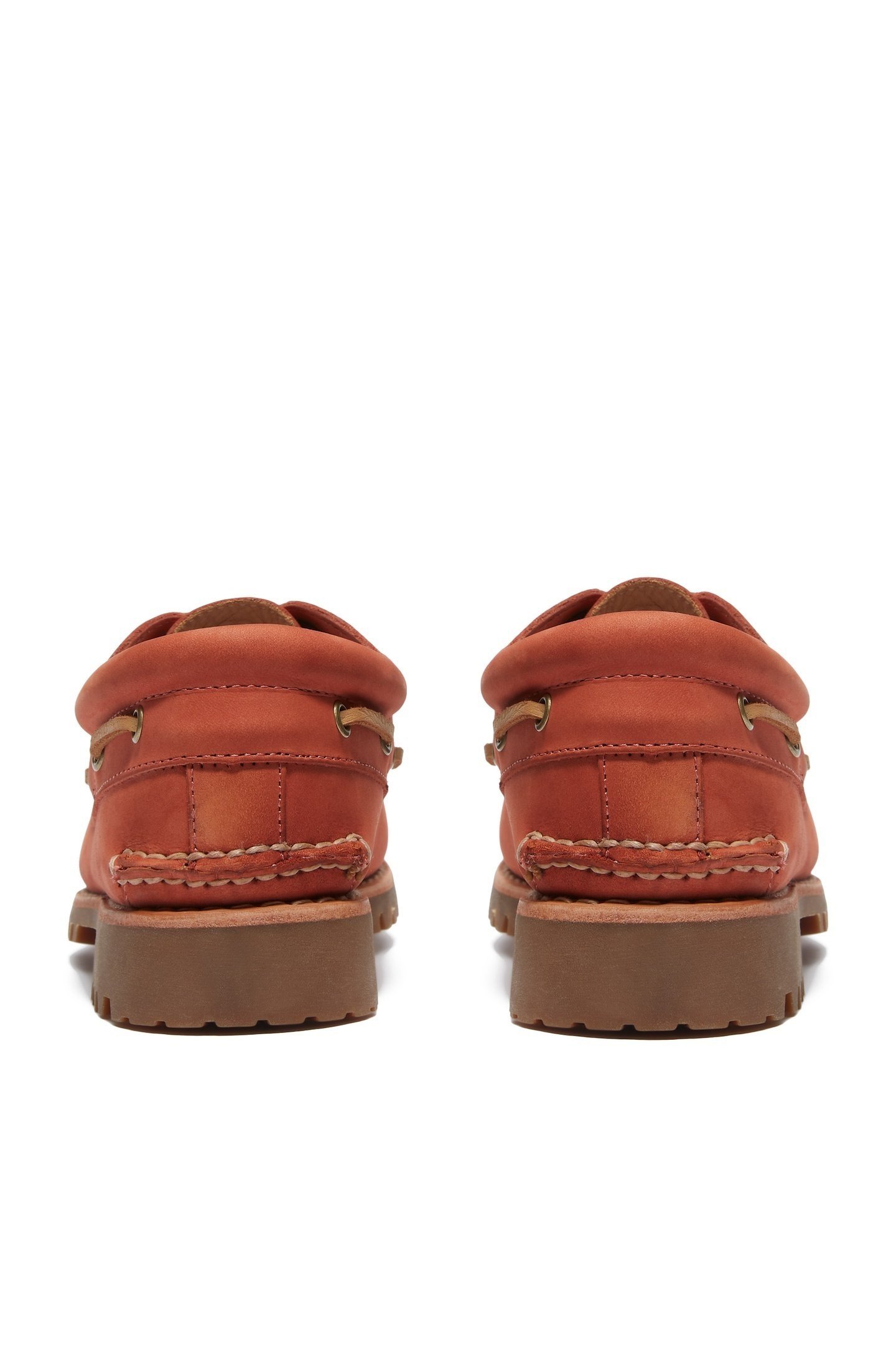 AUTHENTIC BOAT SHOE MEDIUM RED NUBUCK 3