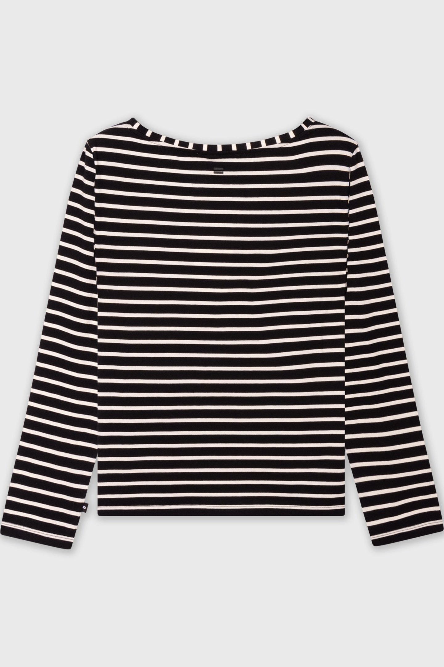 THE LONG SLEEVE TEE STRIPES BLACK/WHITE 5