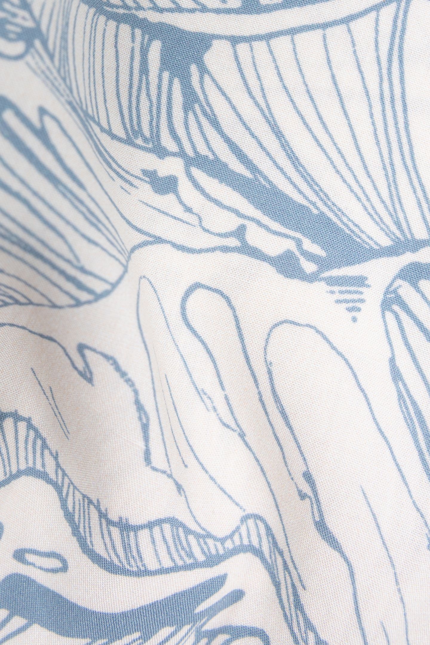 WATER GREEN WAVE PRINT SHIRT 6