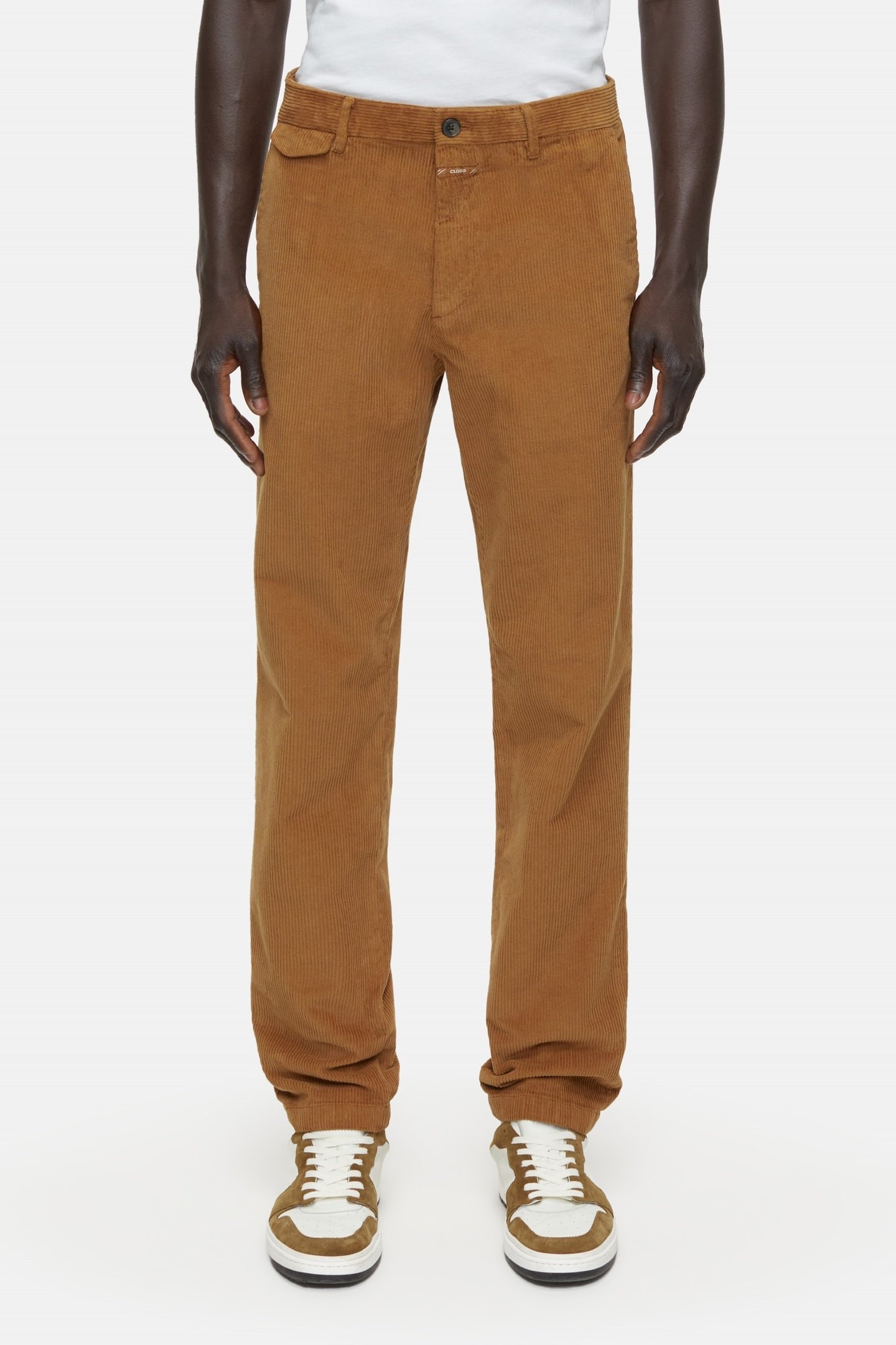 ATELIER TAPERED PANTS DRIED TABACO 1