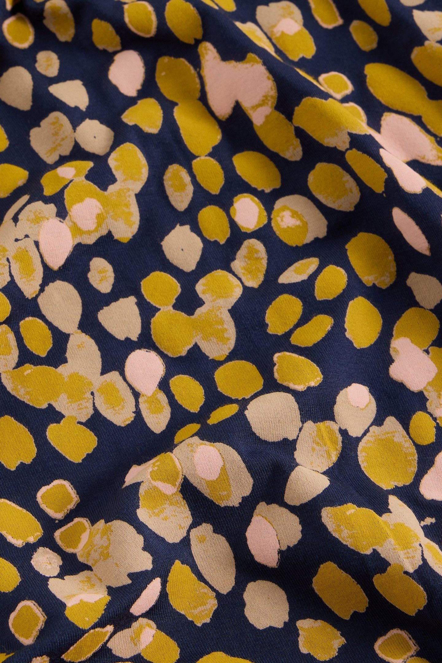 MADELINE JERSEY DRESS CHARTREUSE MULTI 5