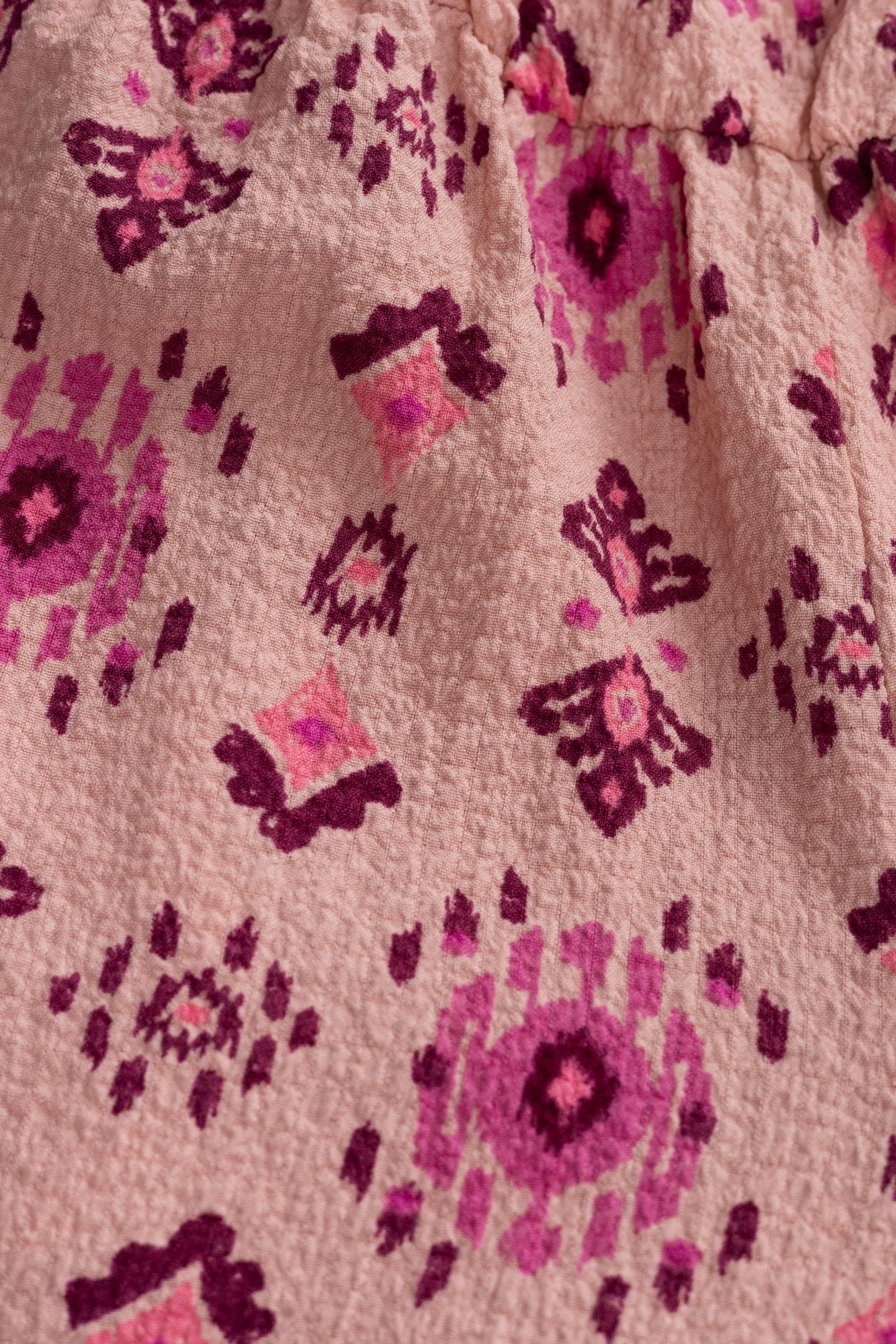 PINK MAXI ETHNIC PRINT JUMPSUIT 7