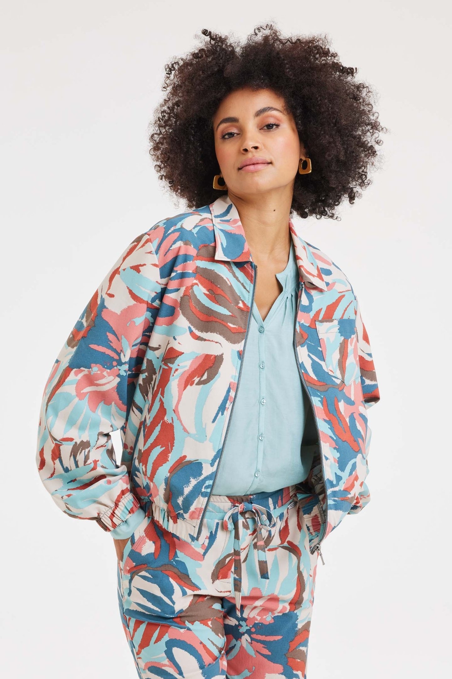 TRAVEL JACKET BROOK WONDERFUL PRINT 2