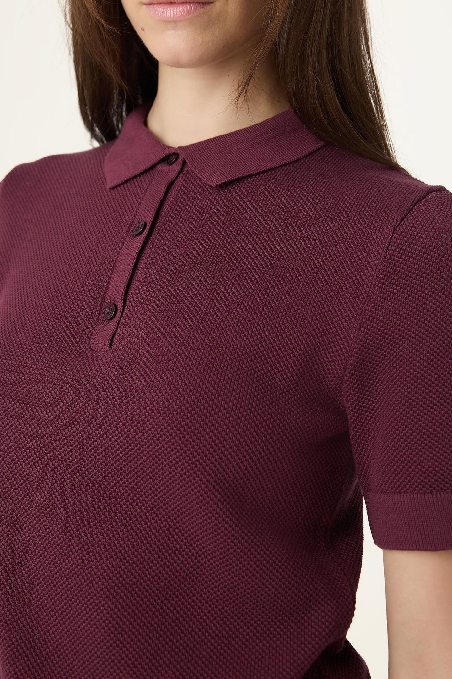 BB1 SLIM PIQUE KNIT POLO TEE FIG 6