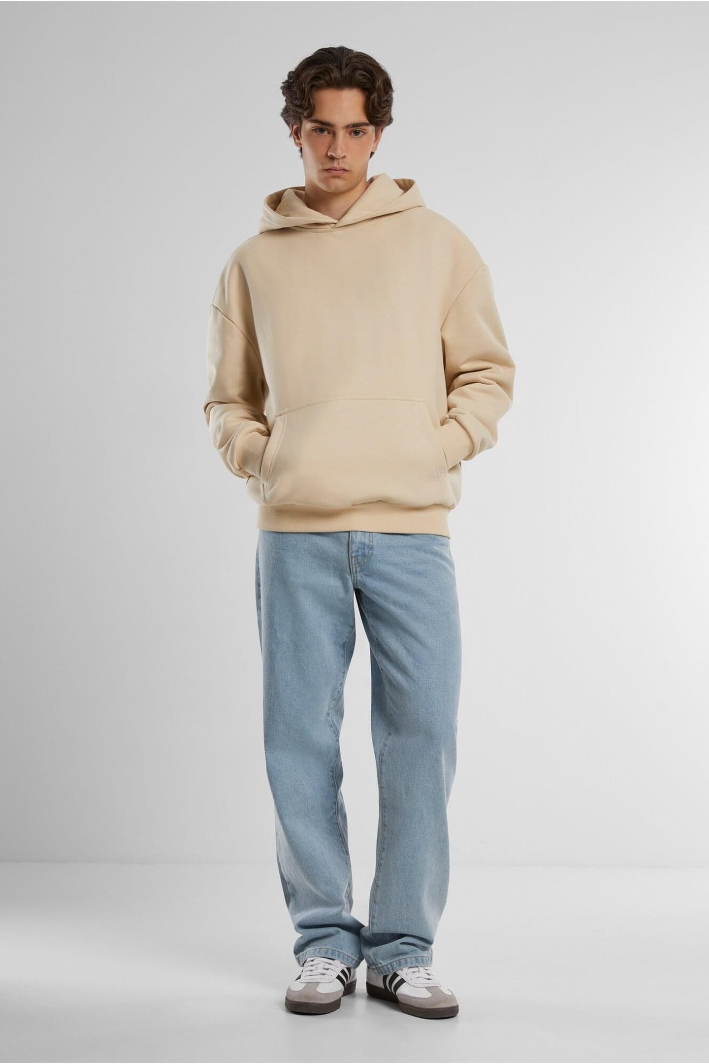 ULTRA HEAVY OVERSIZED HOODY SAND 3