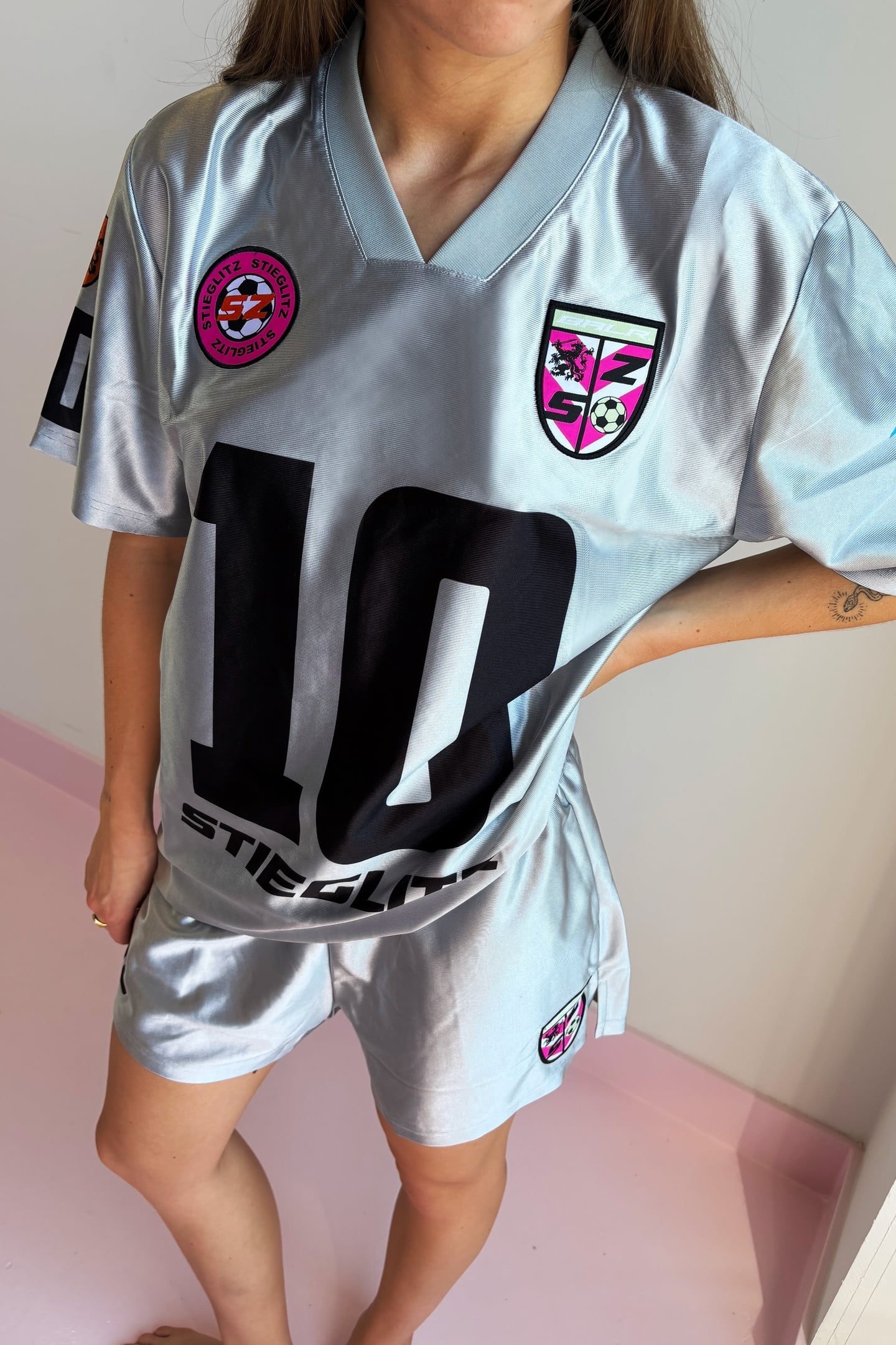 SAAR FOOTBALL JERSEY SILVER 1