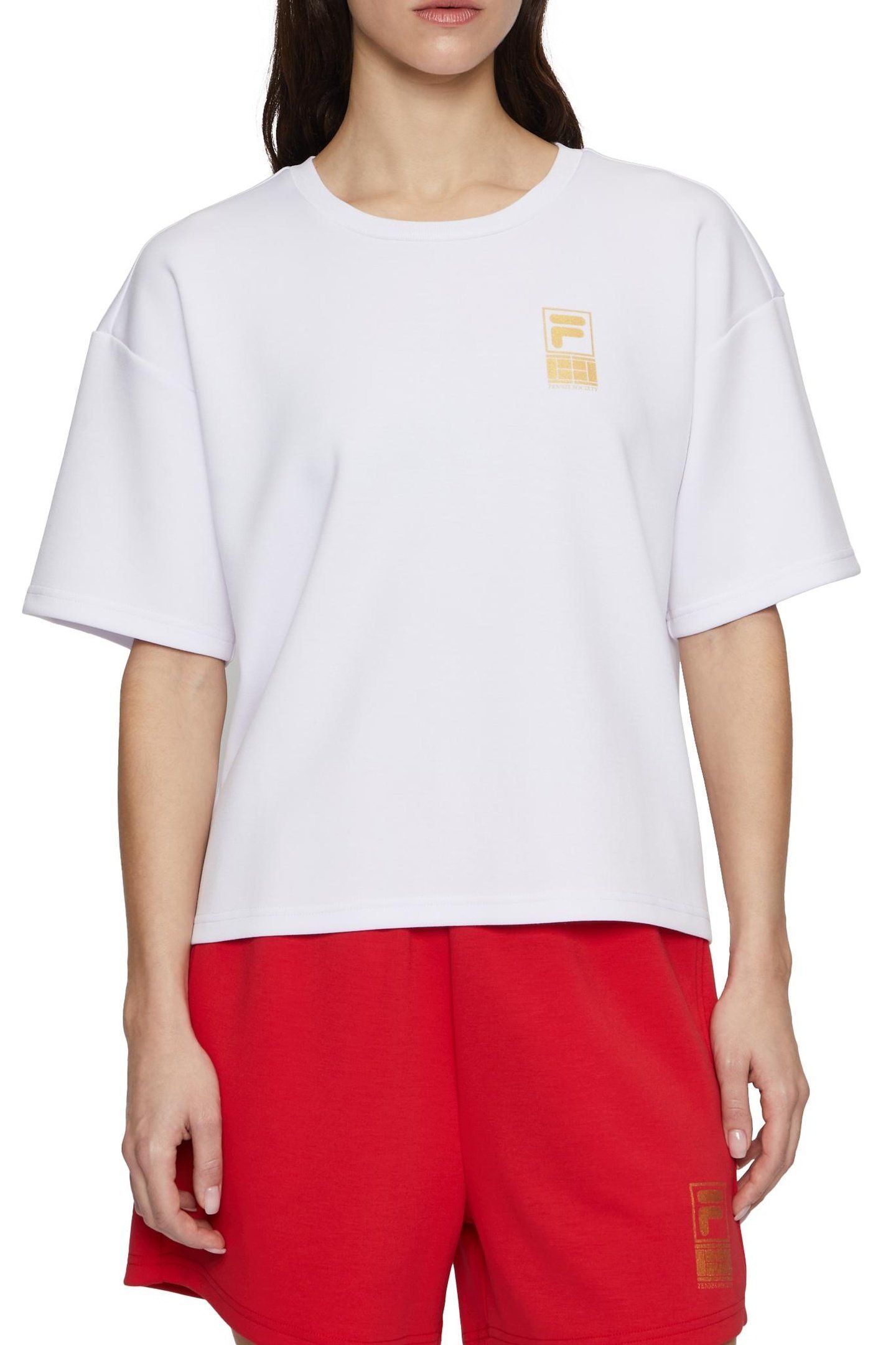 LISAKOVSK LOOSE TEE BRIGHT WHITE 1