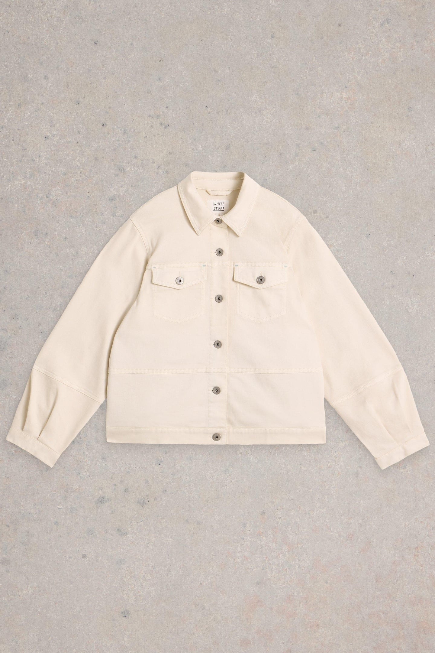 CAMILLE DENIM JACKET LIGHT NATURAL 4