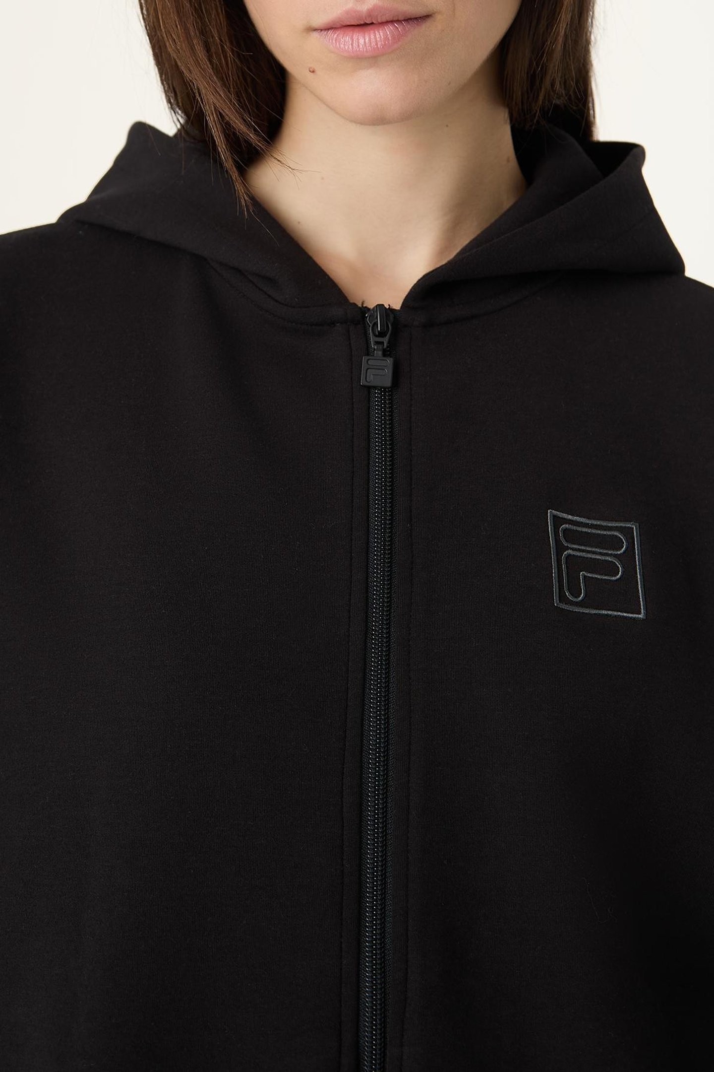 PAGANO OVERSIZED ZIP HOODIE BLACK 6