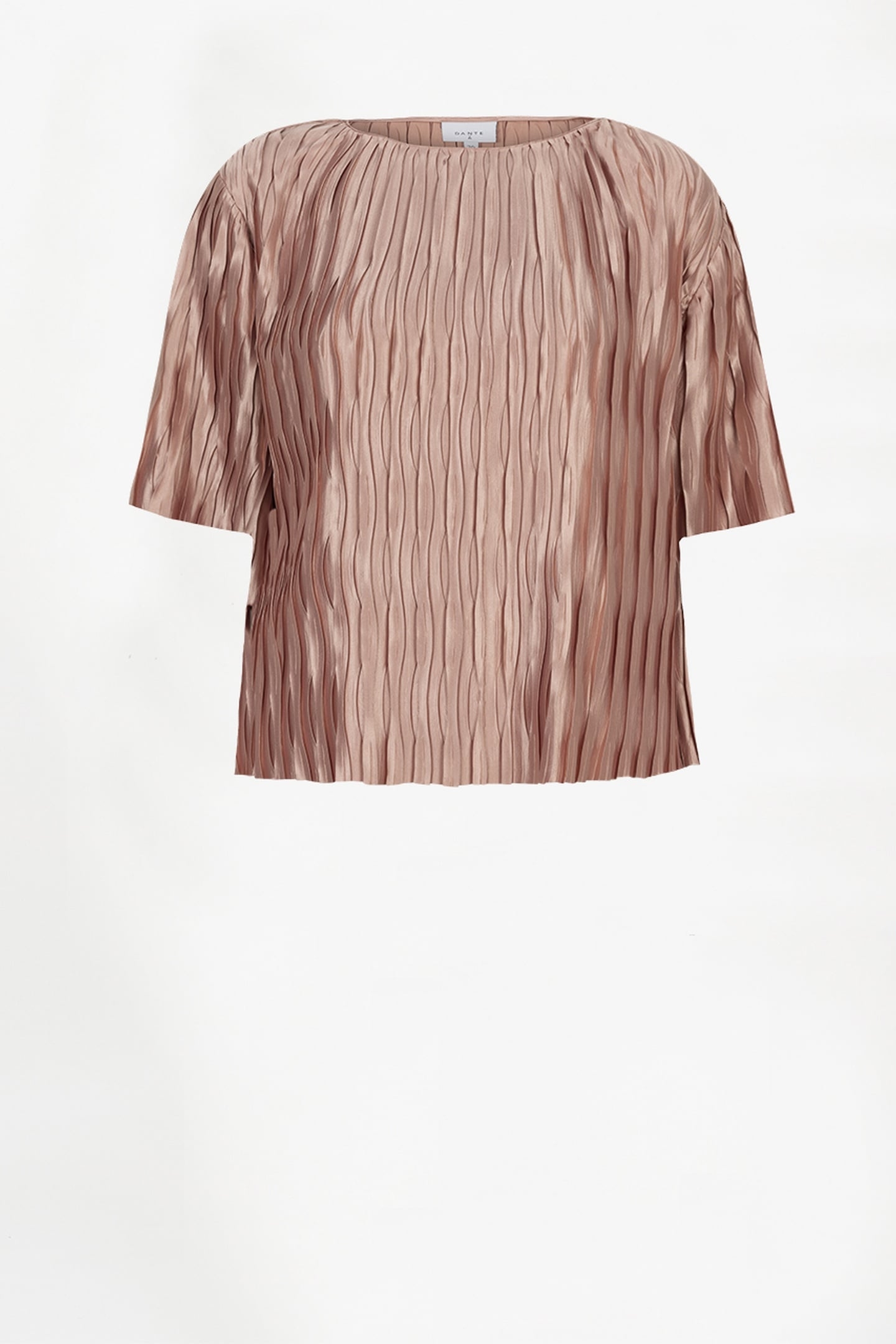 LELIA PLISSÉ TOP ANTIQUE BLUSH 4