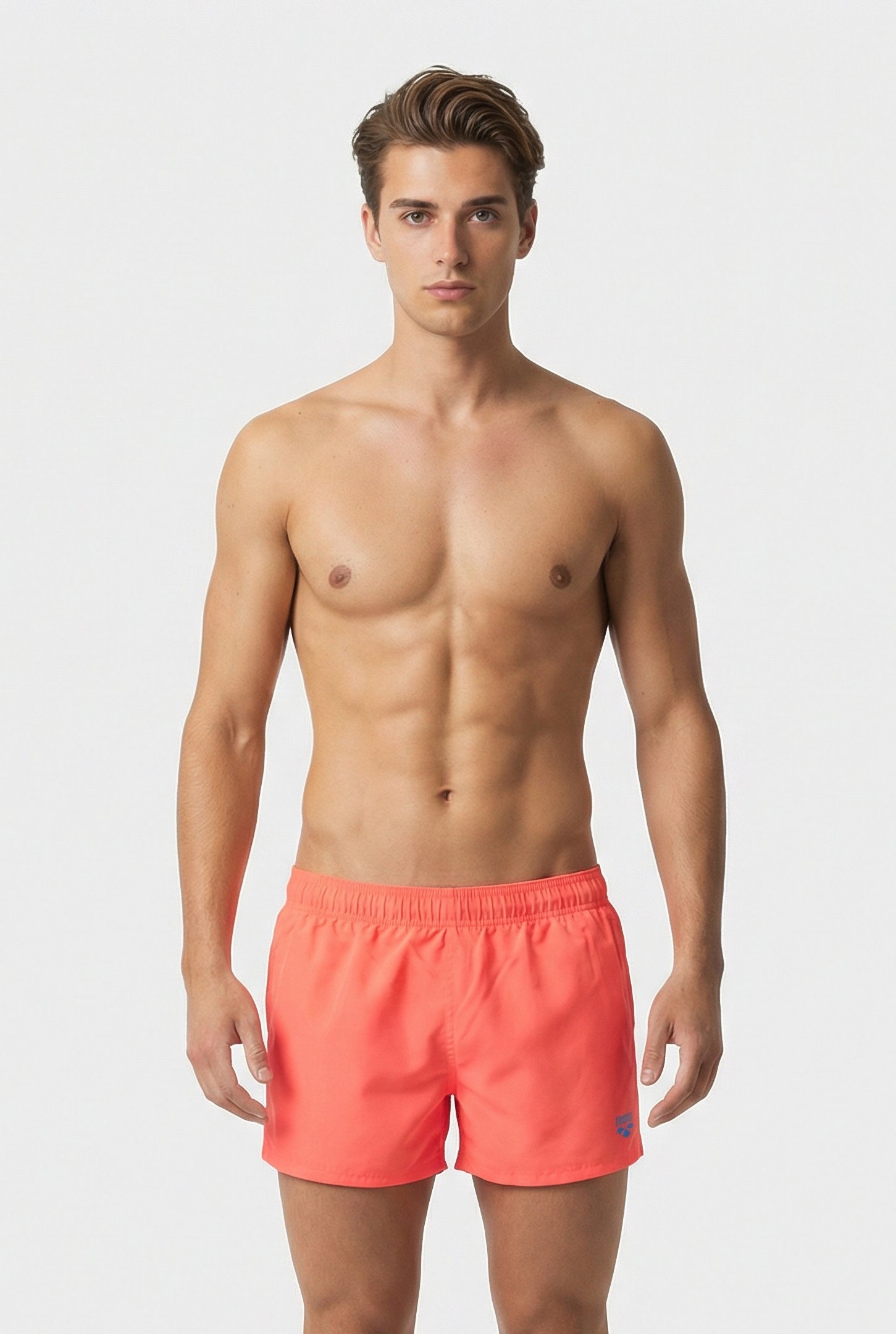 FUNDAMENTALS X-SHORT R FLUO RED-WATER 1