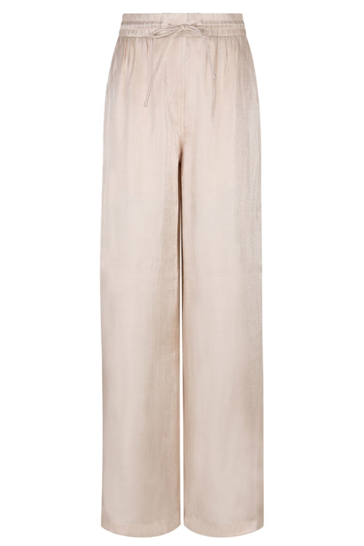 SOIR SHIMMER WIDE LEG PANTS PEACH FUZZ 4