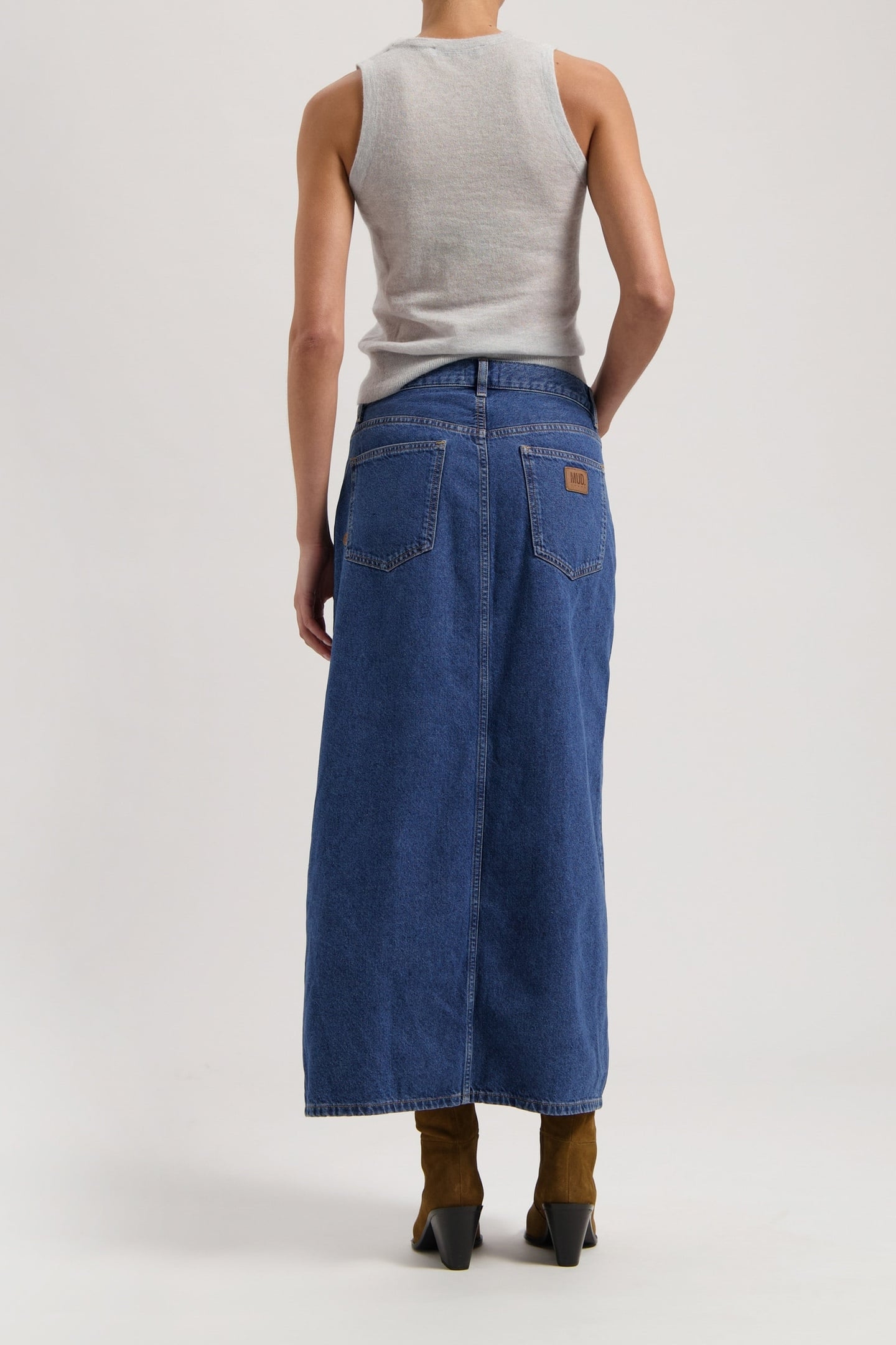 LENA LONG SKIRT MEDIUM STONE 3