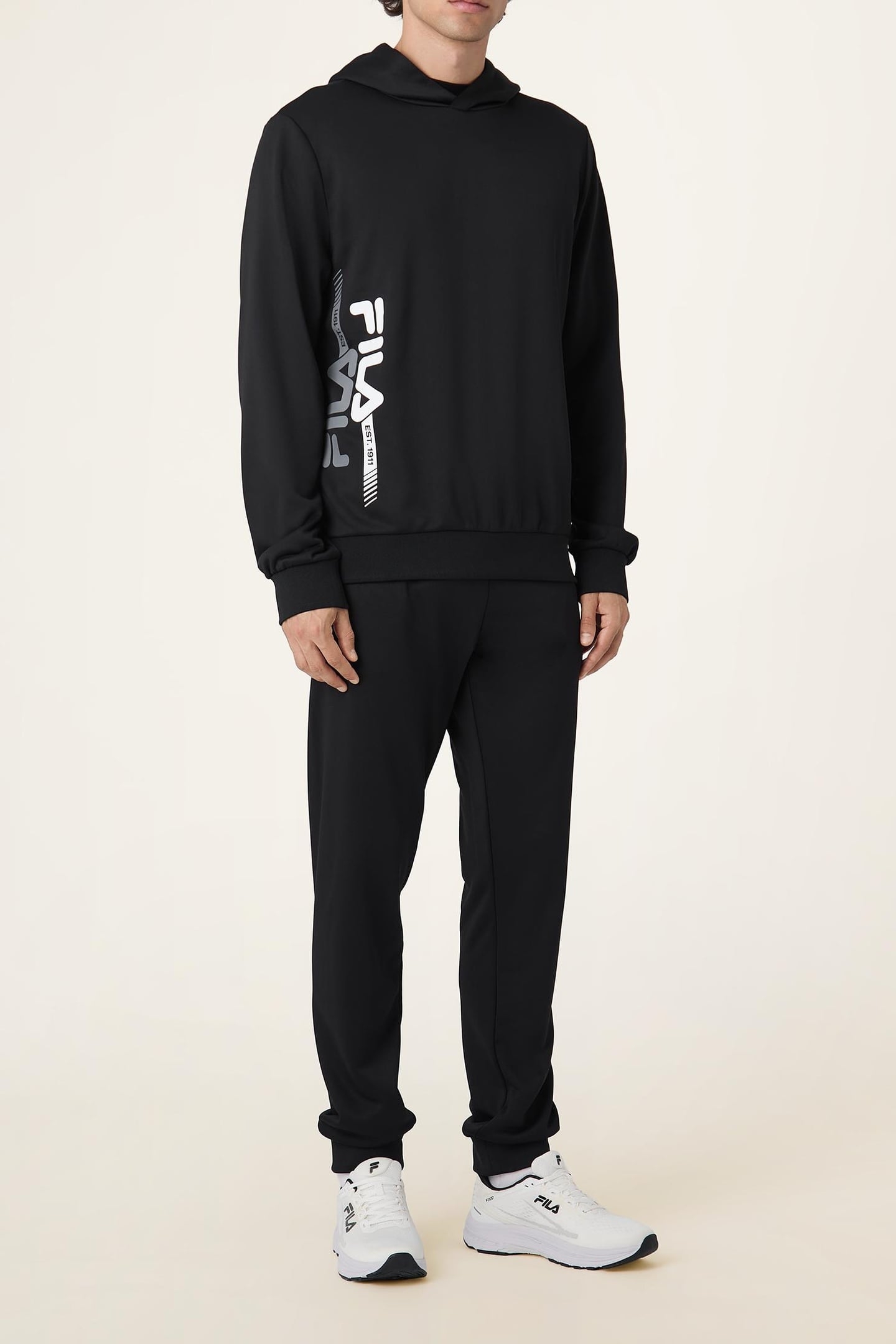 MANTA REGULAR GRAPHIC HOODIE BLACK 2