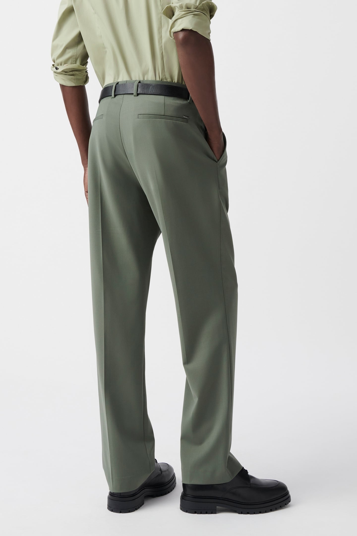 KHAKI TRAVEL SUIT SUIT TROUSERS 2