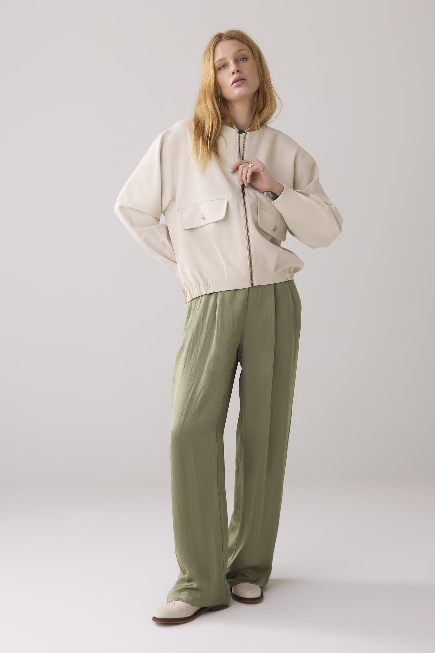 JACKET UNI PEBBLE BEIGE 1