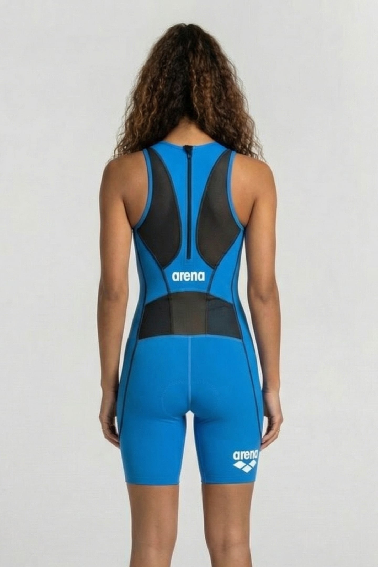 W TRISUIT ST REAR ZIP BRILLIANT BLUE 2