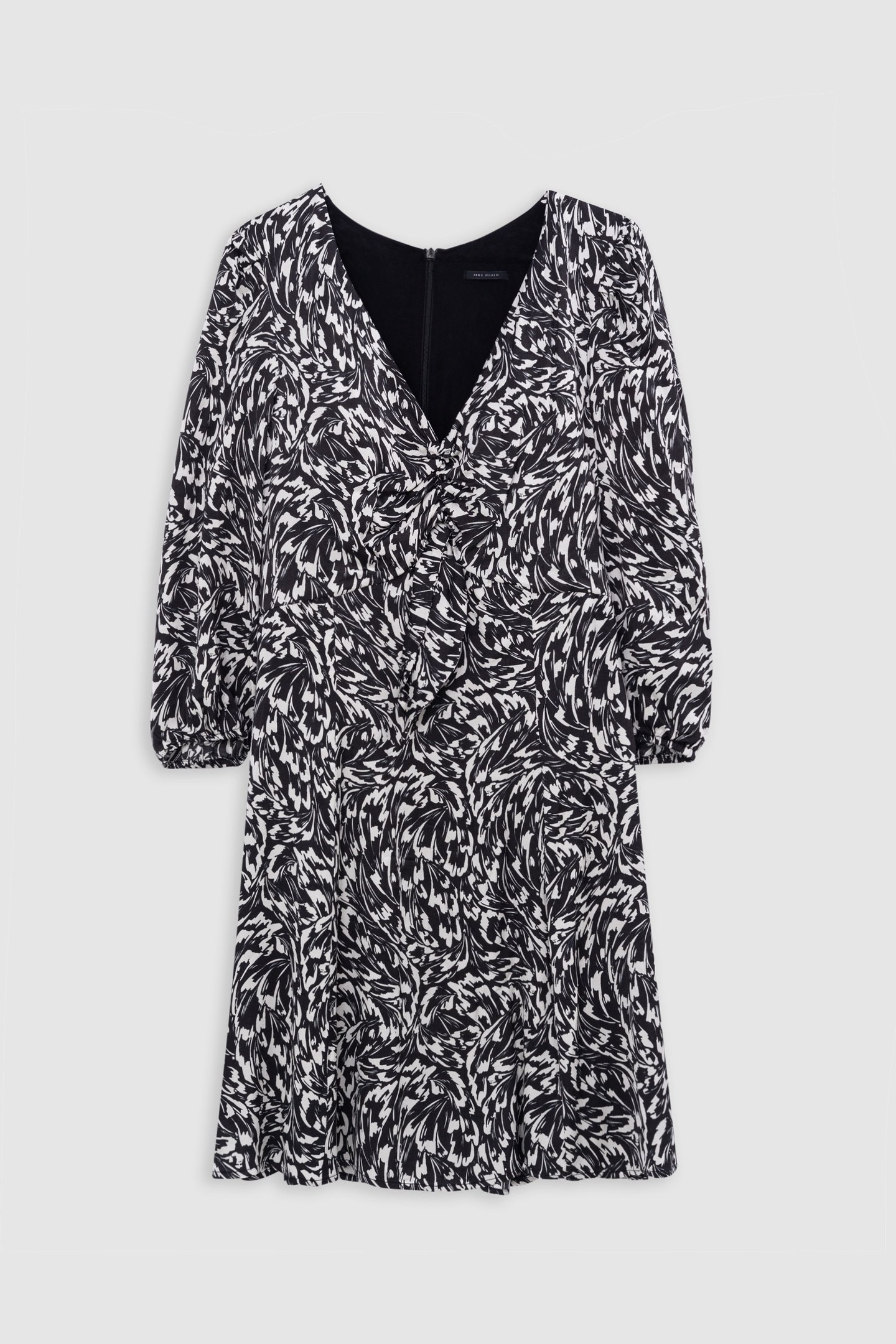 LENZING™ ECOVERO™ MINIMAL FLOWER BOW DRESS 5