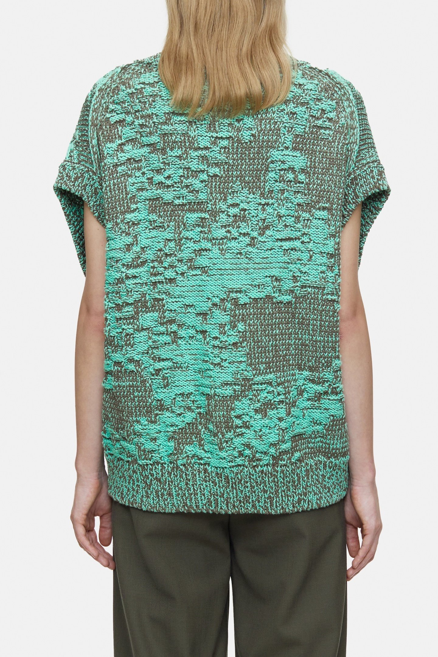 V NECK VEST KNITS GRIND 4