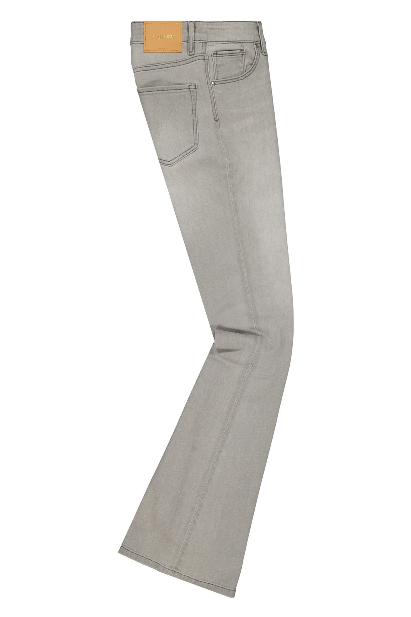 SUNRISE FLARE JEANS LIGHT GREY STONE 6