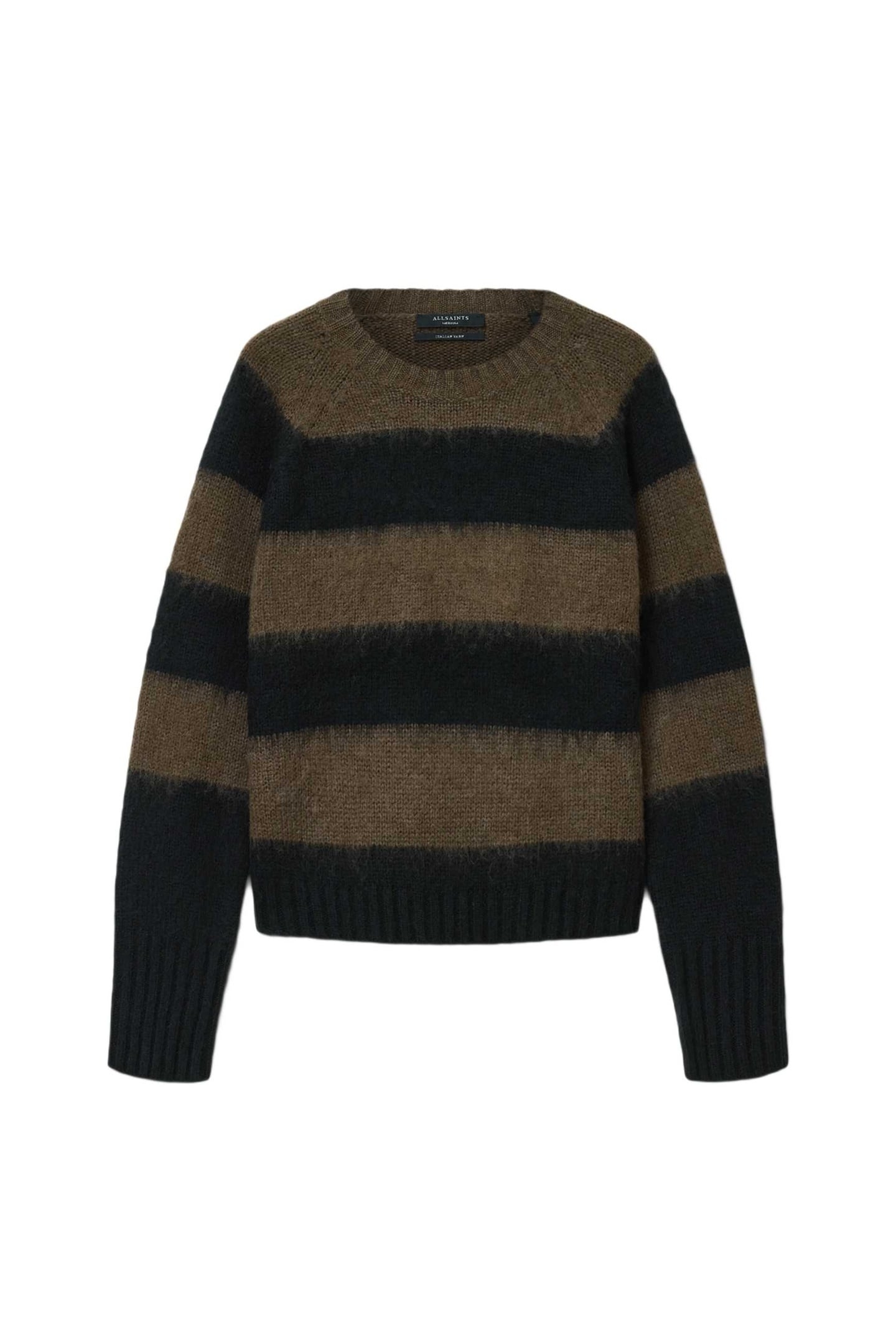 LOU JUMPER BLACK/GREEN 5