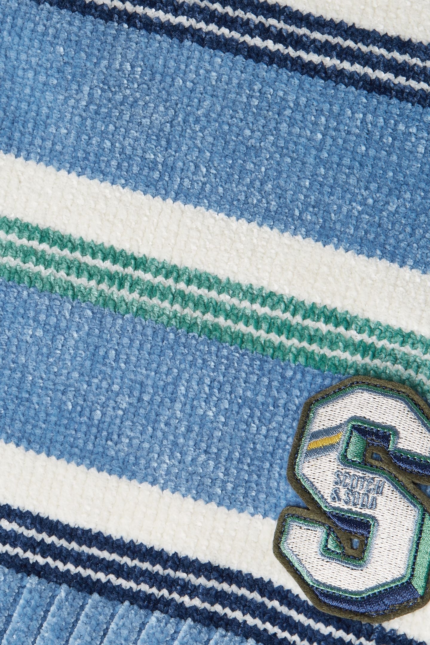 BOYS CREWNECK SWEATER SKY/PEWTER 3