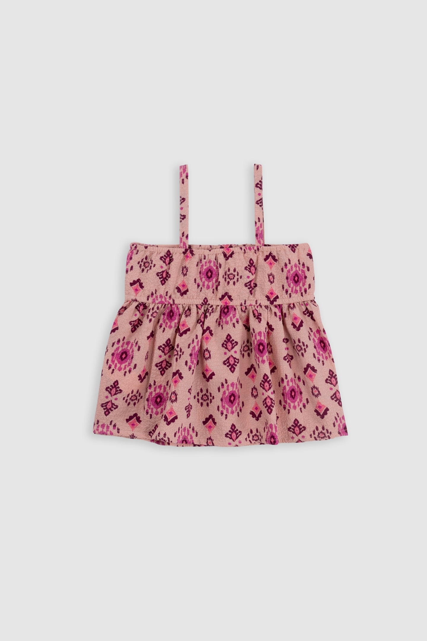 PINK ETHNIC PRINT MAXI CAMISOLE 2