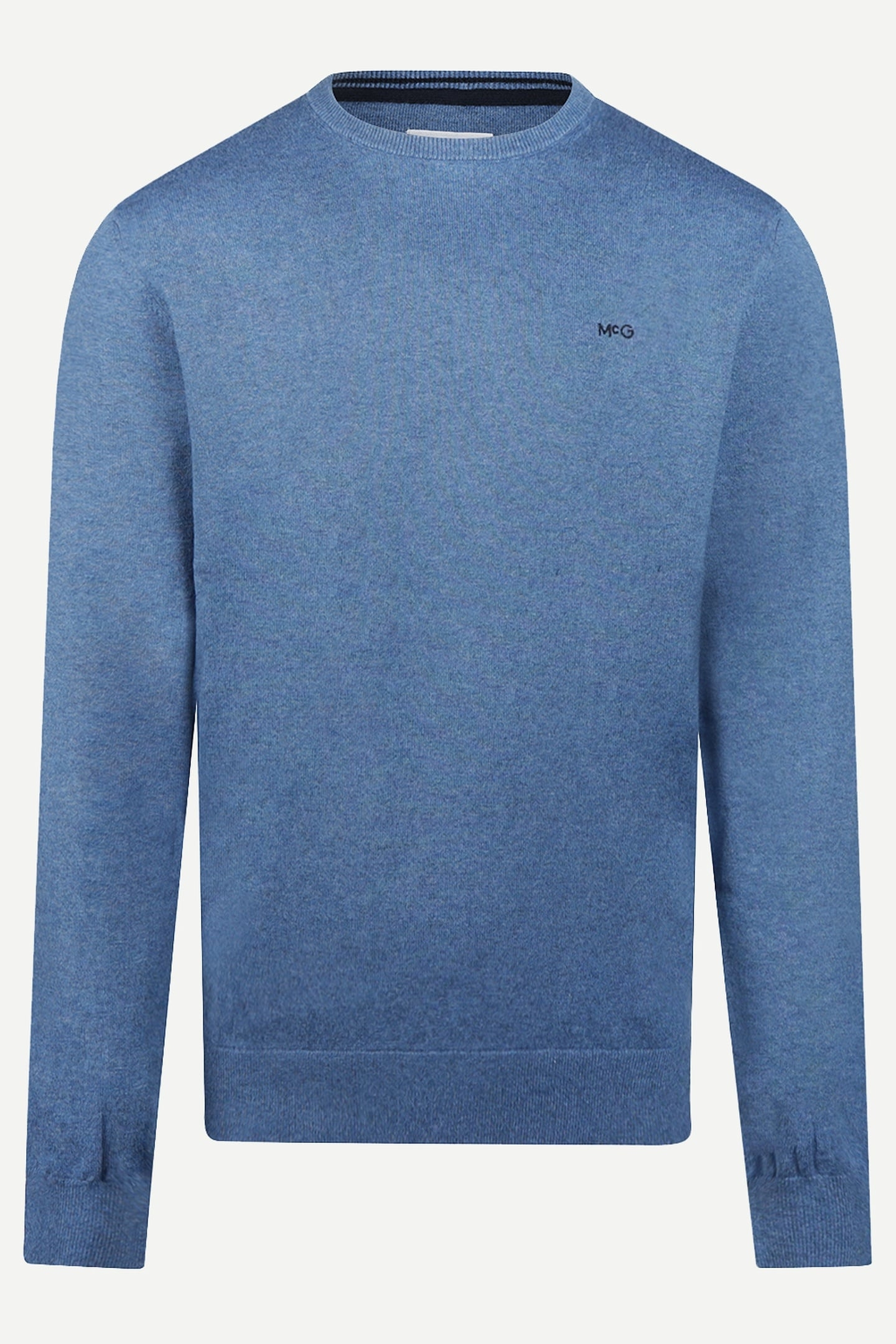 C-NECK SWEATER VINTAGE BLUE 2