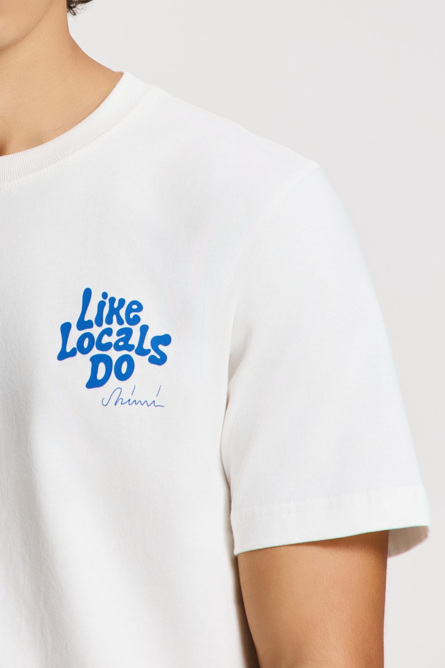 LIAM REGULAR T-SHIRT LIKE LOCALS DO WHITE 8