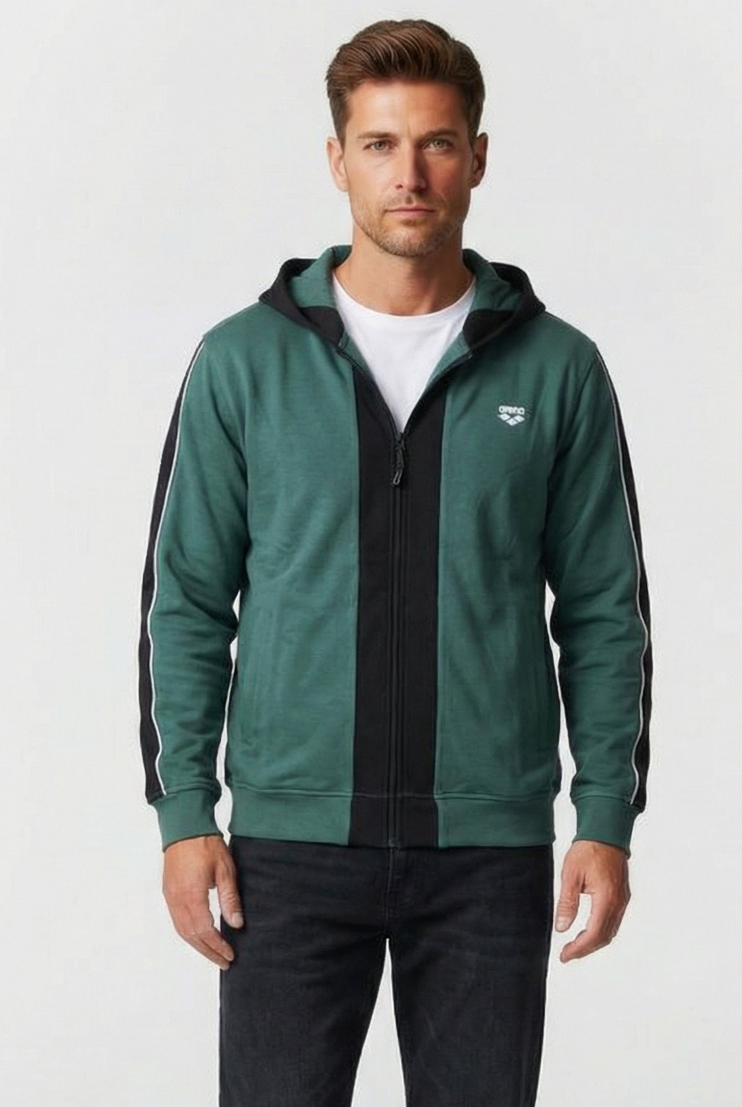 MAN HOODIE FULL ZIP GARDEN TOPIARY 18 5913 TPG 1