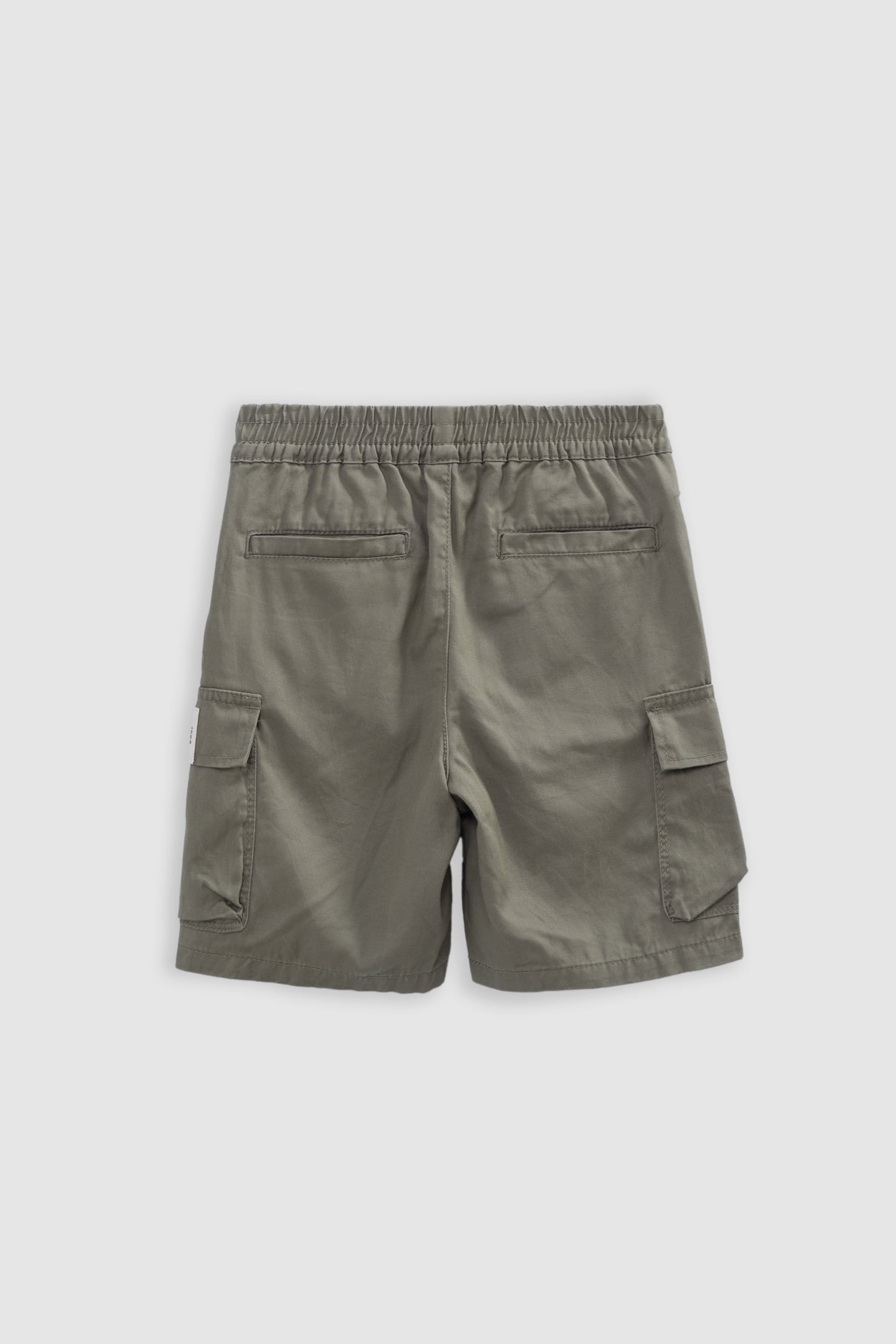 BERMUDA SHORTS JOGGER KHAKI MIX LYOCELL 2
