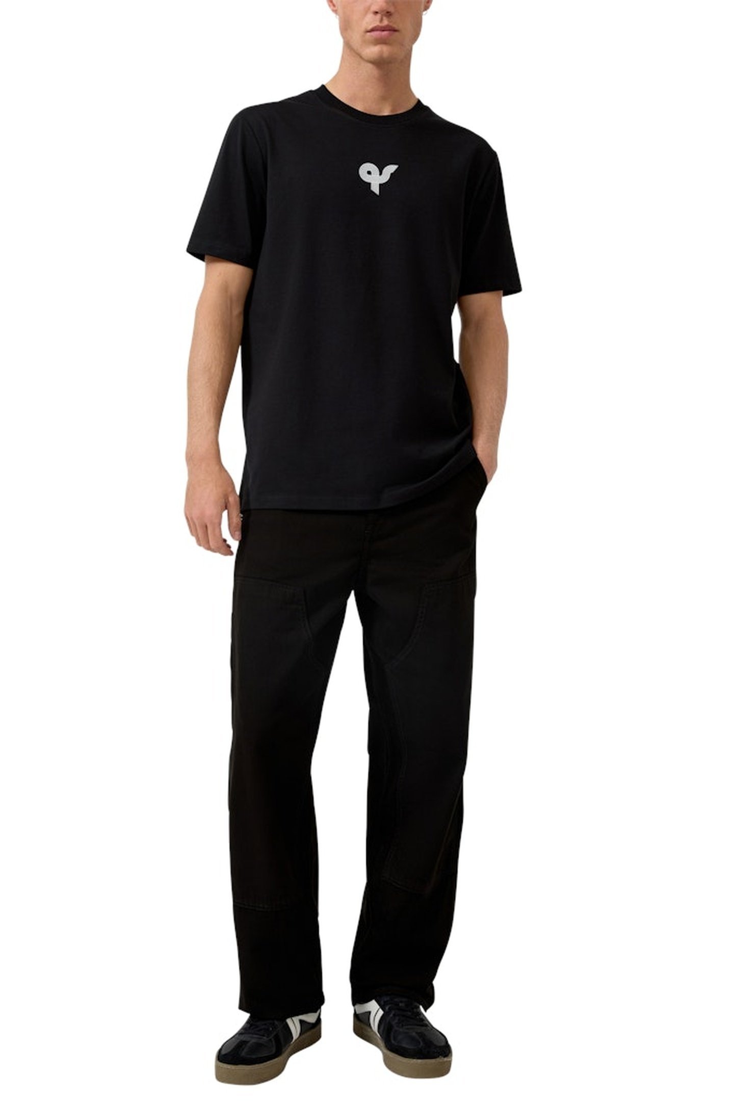 S.OLIVER-QS T-SHIRTS BLACK 2