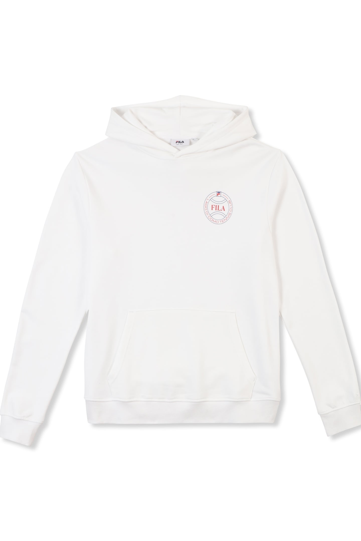 PARELLA RELAXED GRAPHIC HOODIE BRIGHT WHITE 4