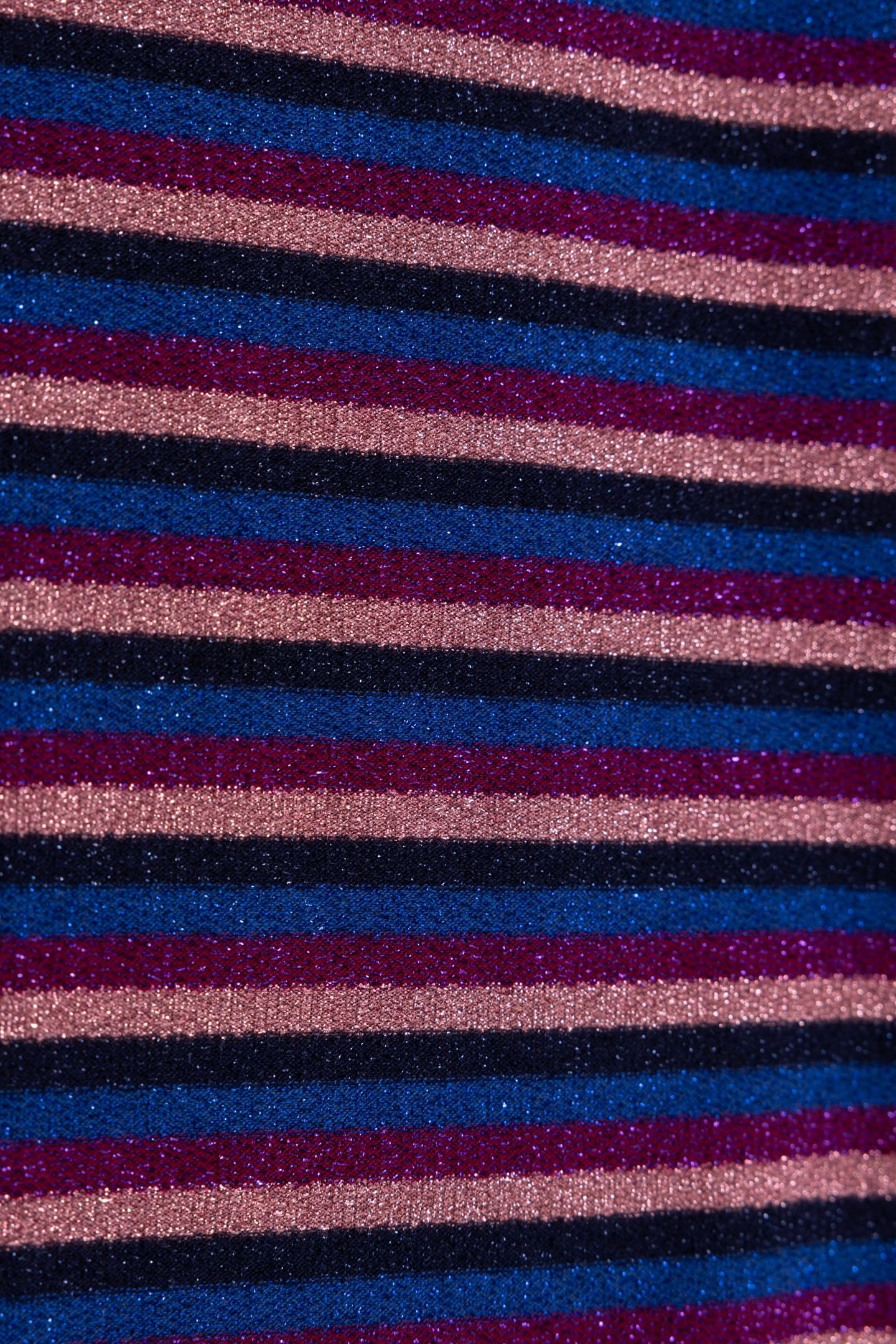 LUREX STRIPED VIOLET T-SHIRT MULTICO VIOLINE 5