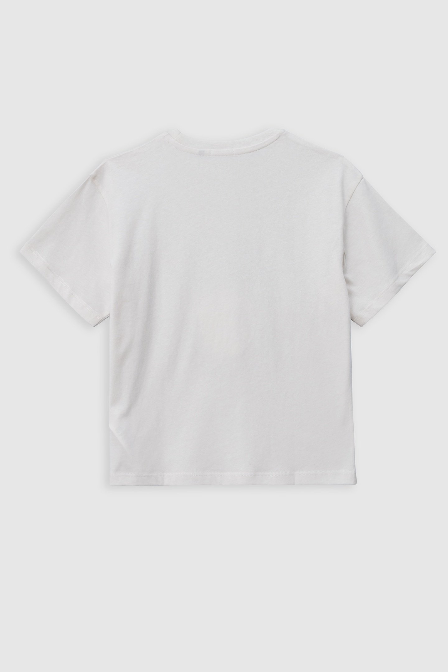 ECRU ORGANIC COTTON LENTICULAR T-SHIRT 2
