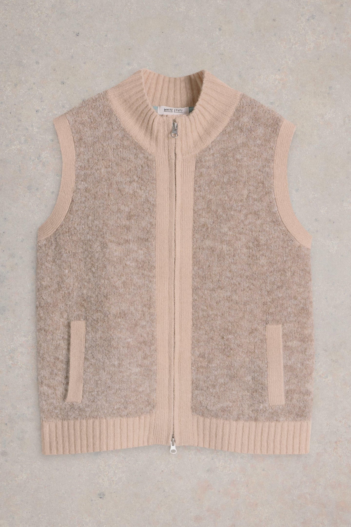 BOUCLE GILET LIGHT NATURAL 3