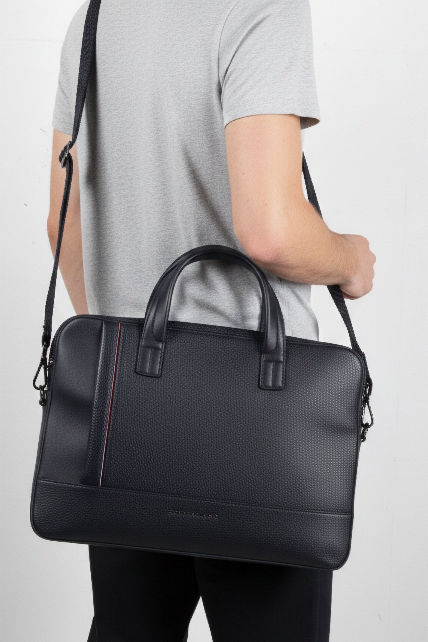 CENTRAL SLIM COMPUTER BAG SPACE BLUE 1