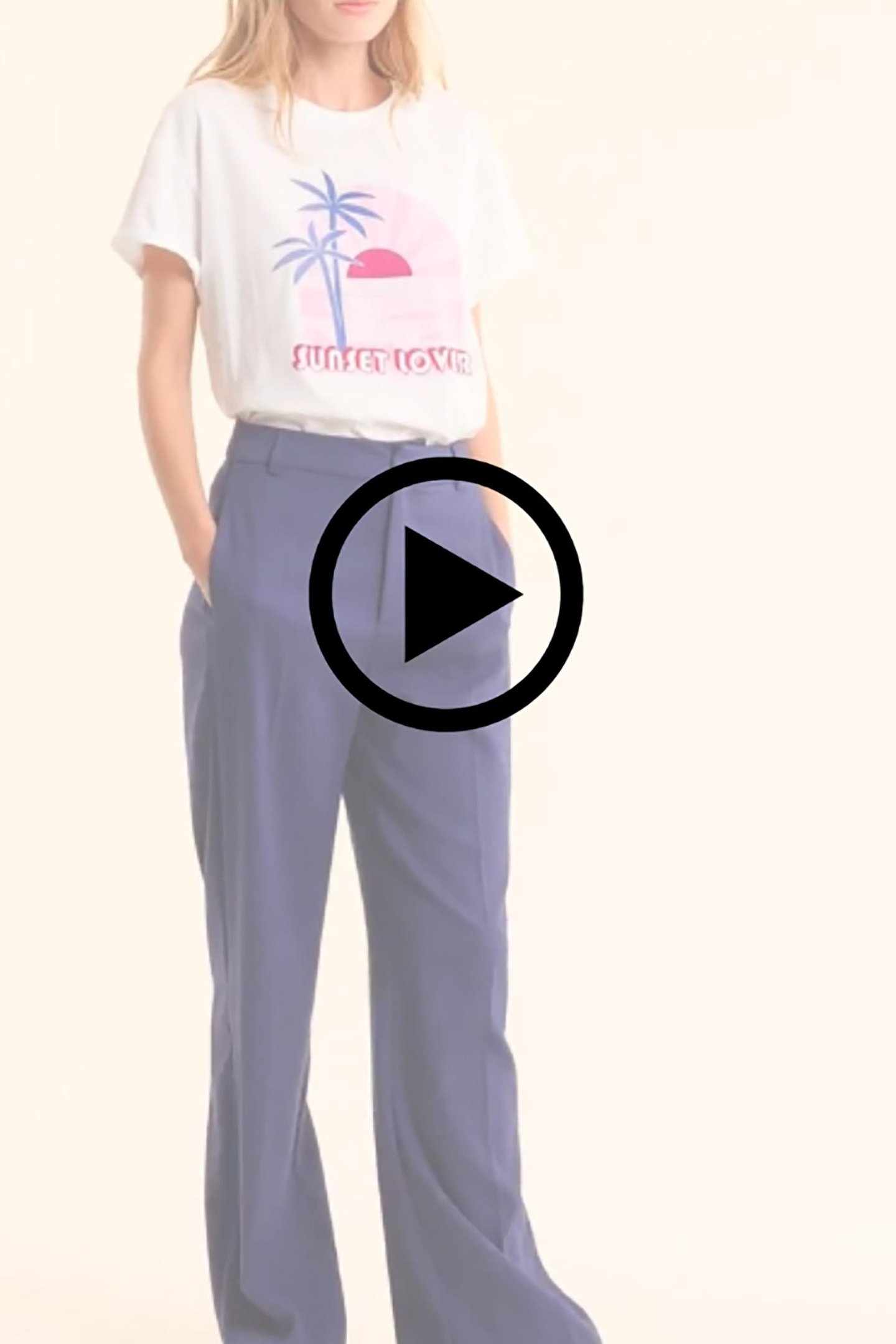 WHITE SUNSET SHORT-SLEEVE T-SHIRT OFF-WHITE 7