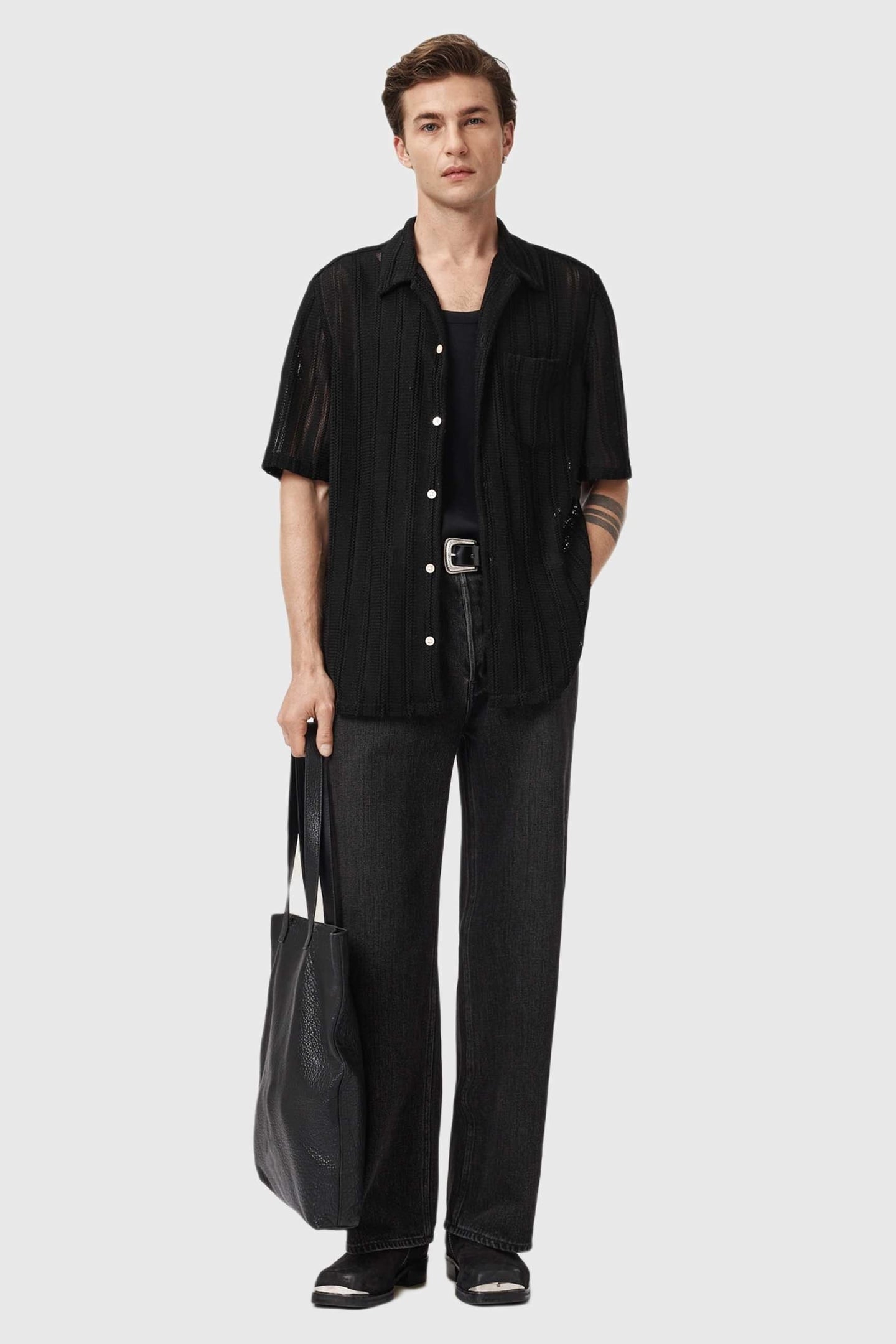 SYLVAN SS SHIRT JET BLACK 3