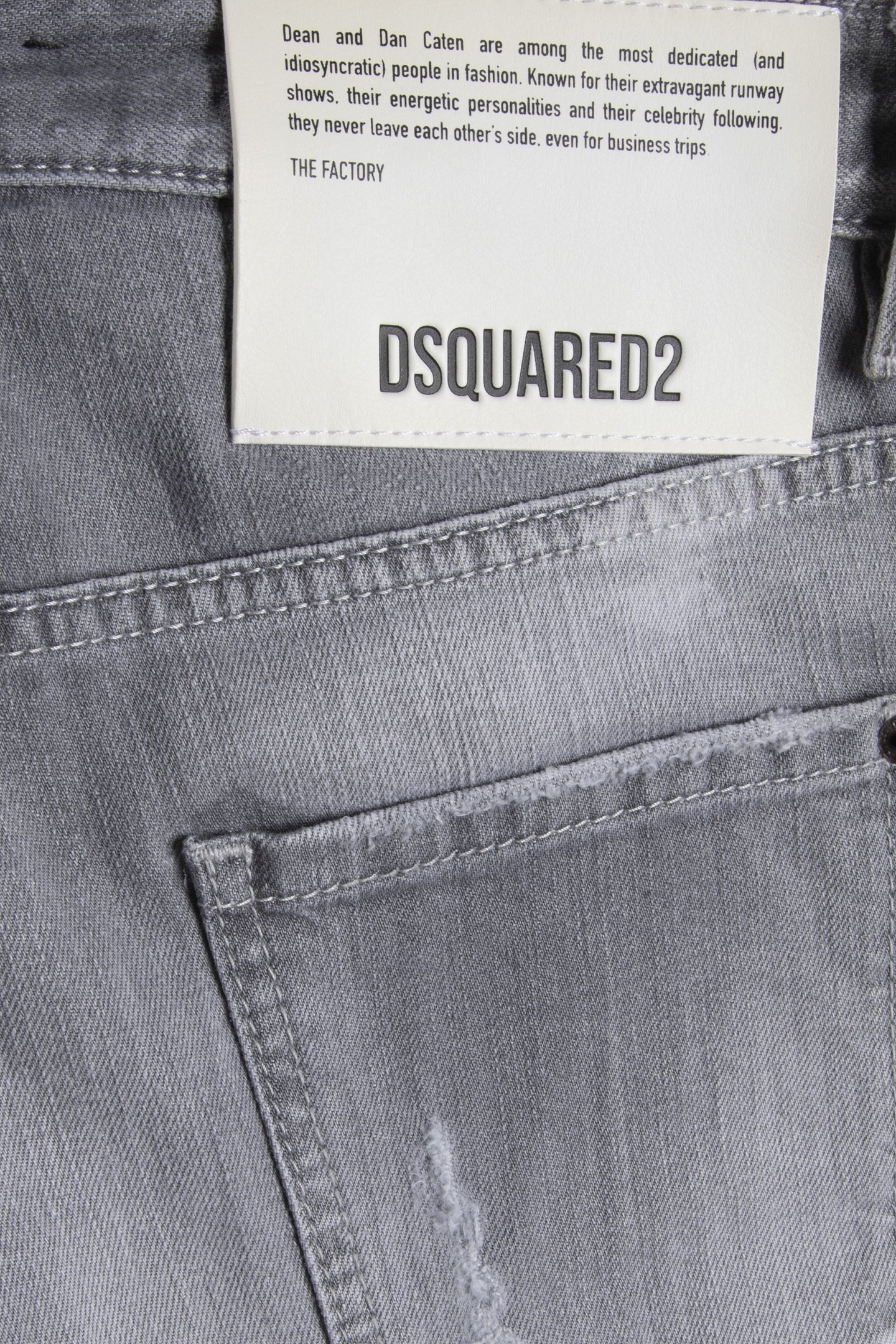 JEANS 5 POCKETS GREY 4