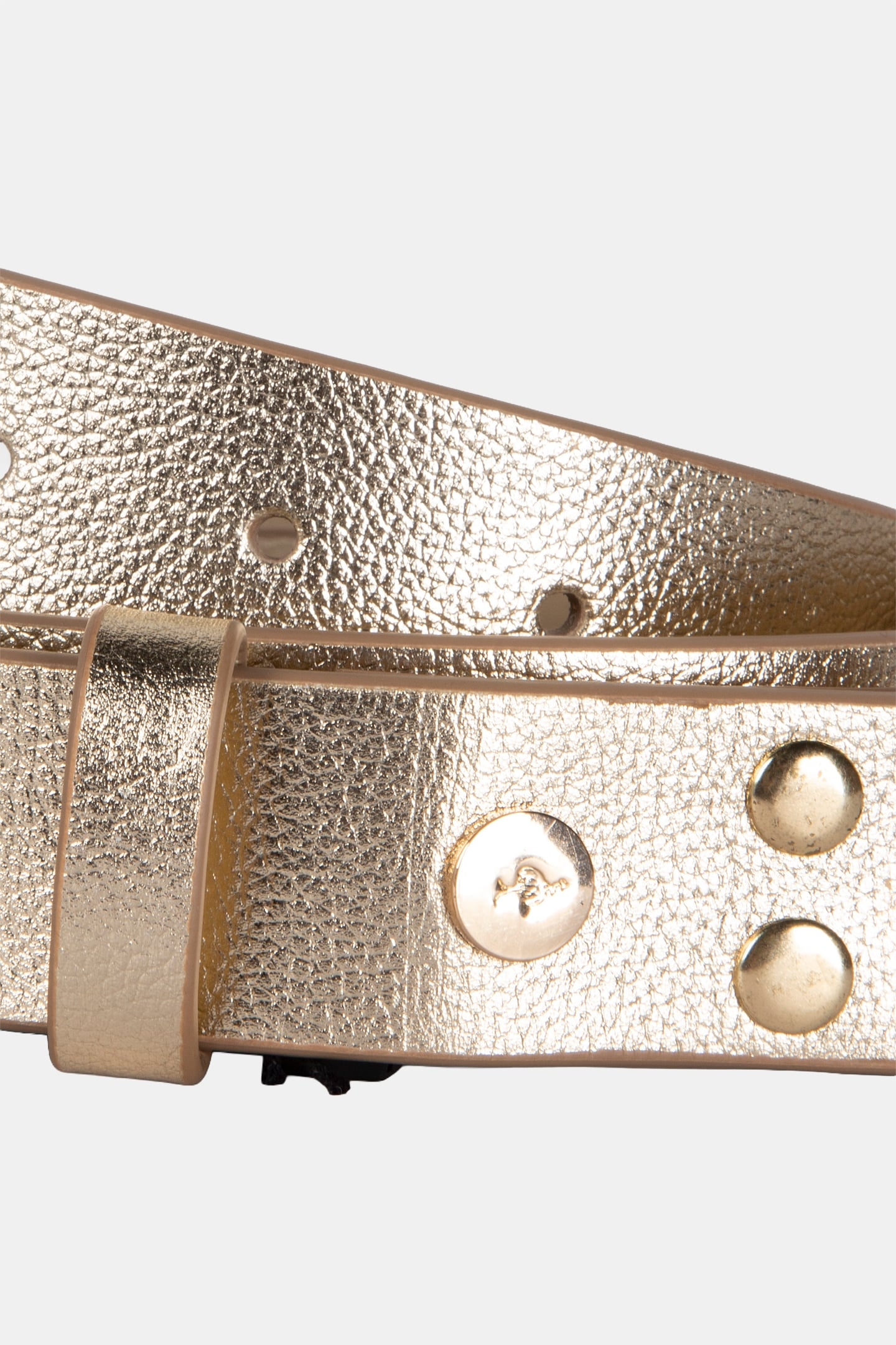 AMOR - GOLD BELT BODY CERTIFIED ANIMAL EMBOSSED LEATHER 3