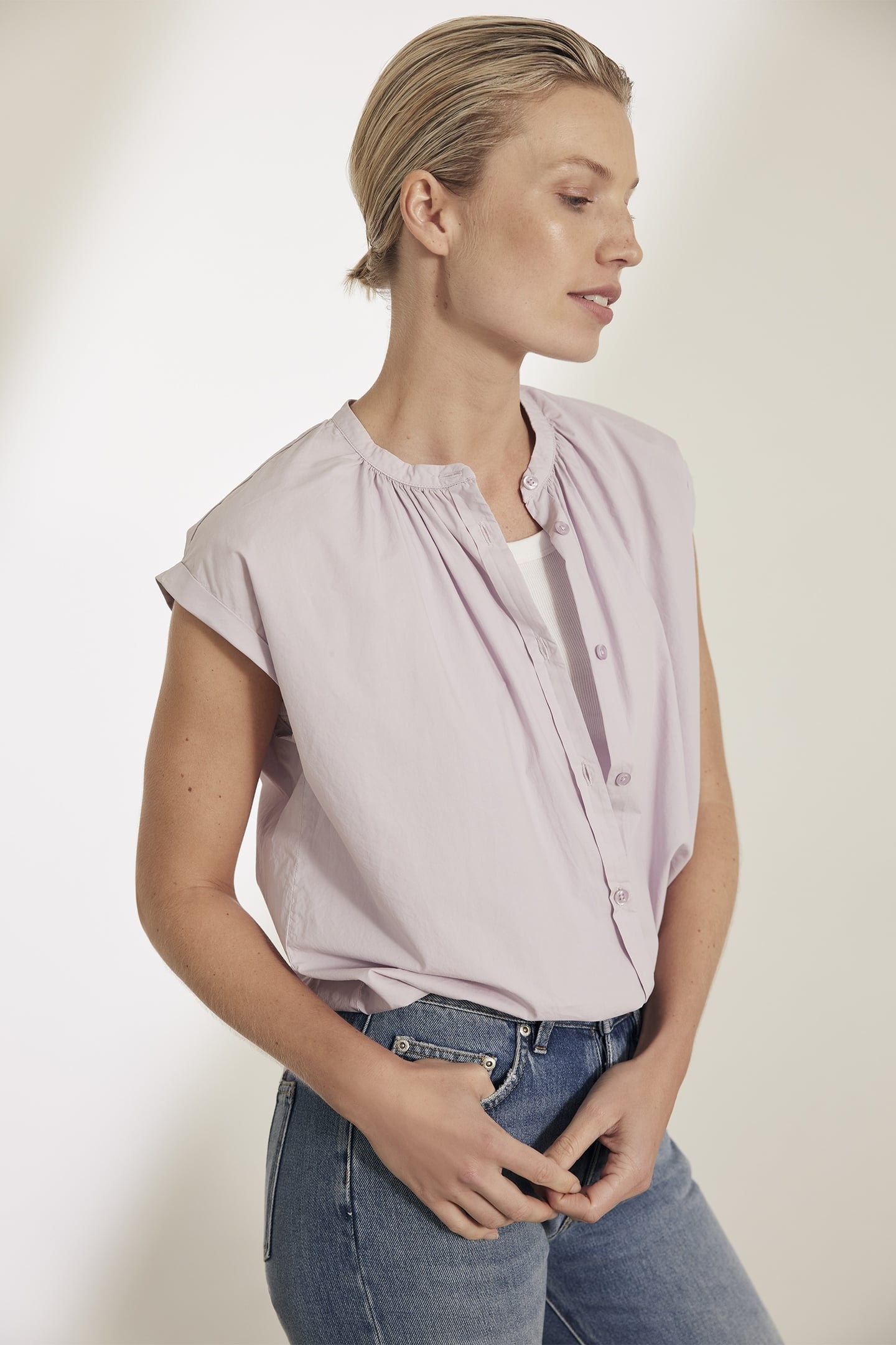 KENDRA BLOUSE SOFT LILAC 6