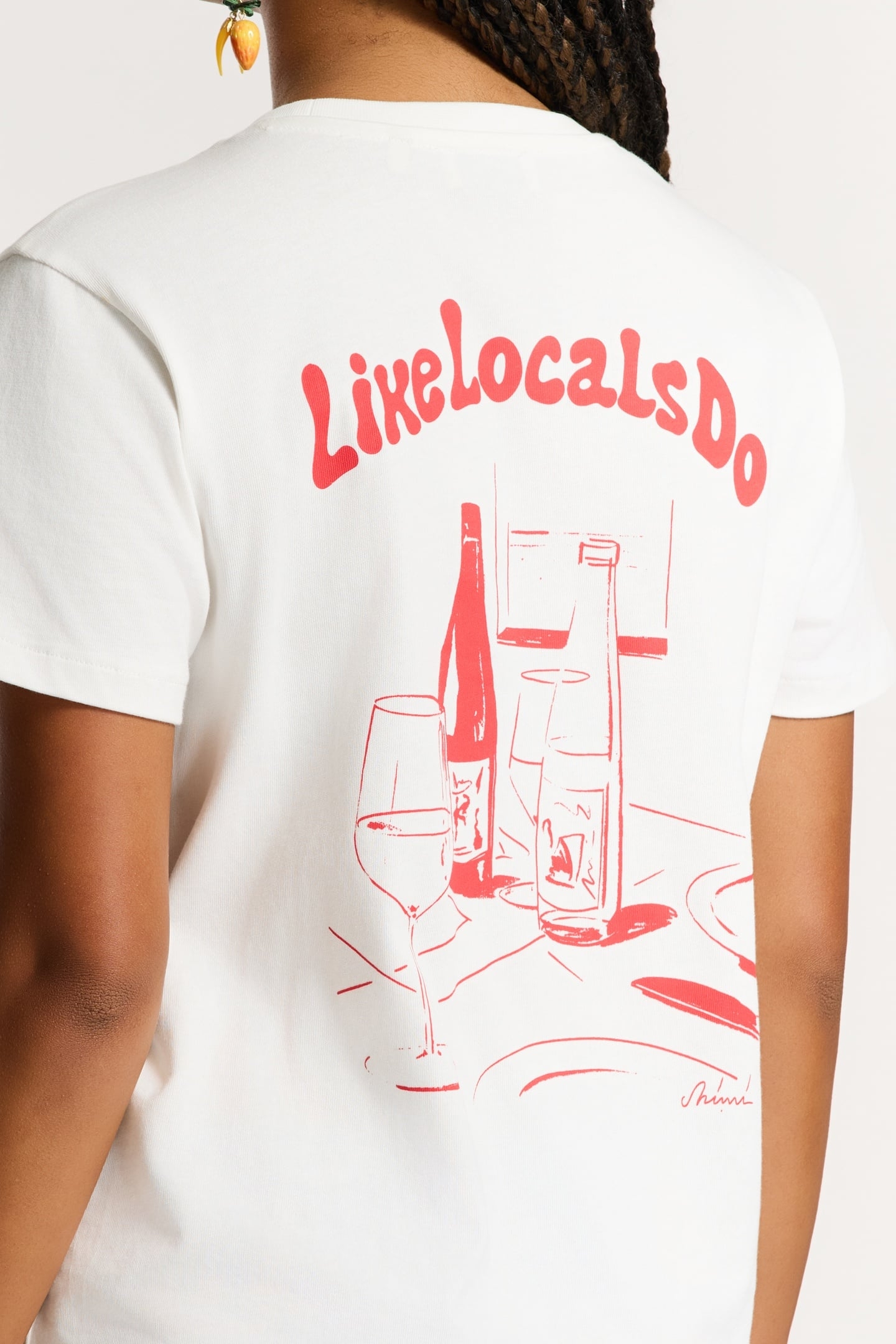 NOA LIKE LOCALS DO T-SHIRT WHITE 5