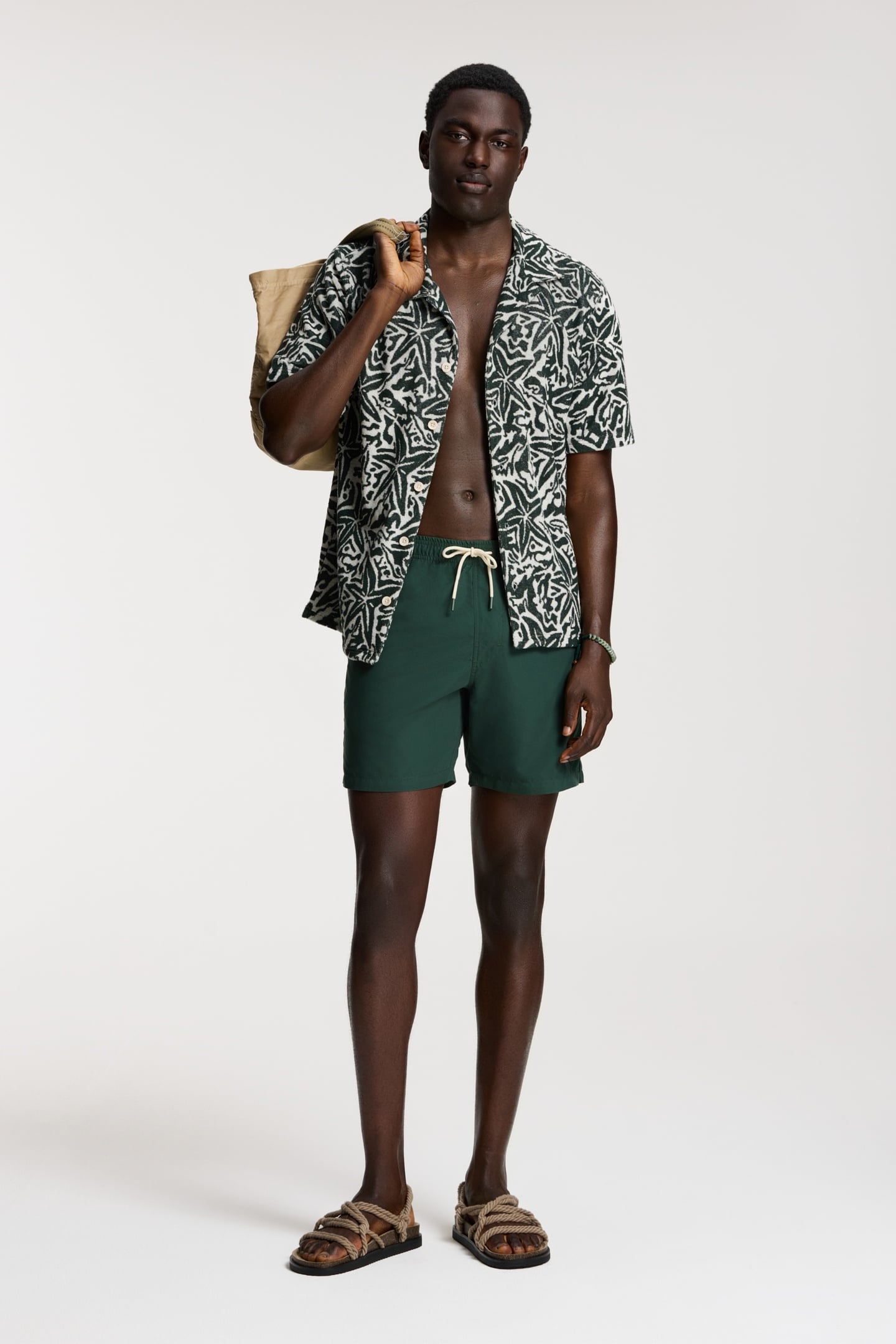 TED SHORT SLEEVE SHIRT STARFISH GREEN LEAF STARFISH 4