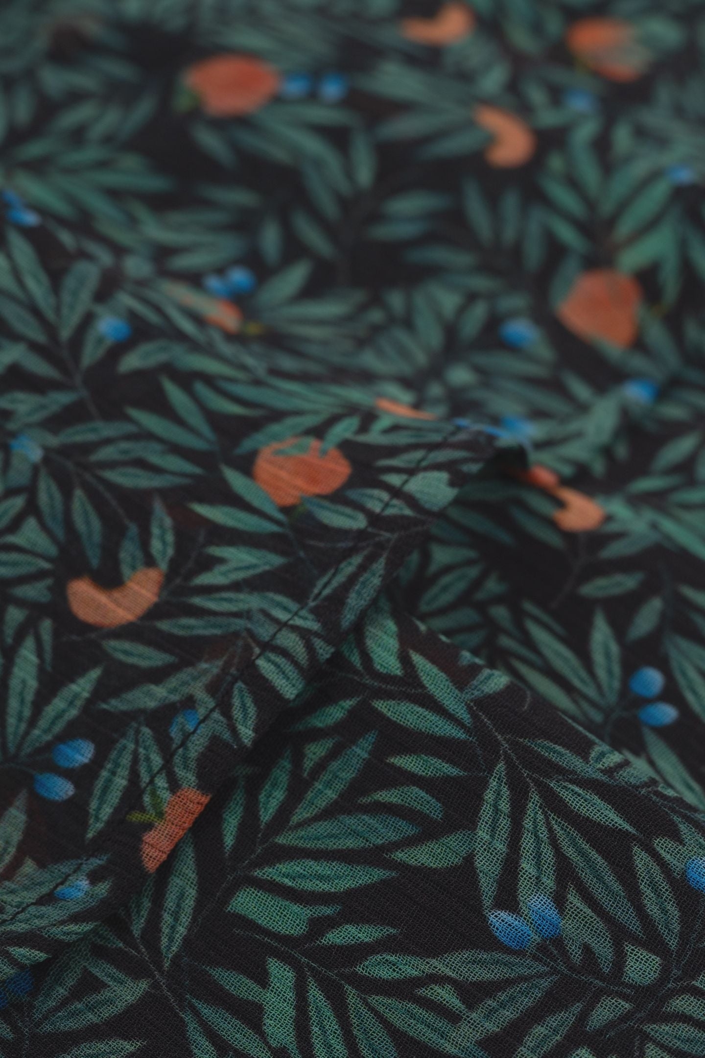 GREEN SHORT SKIRT WITH SUMMER FRUIT PRINT GREEN 7