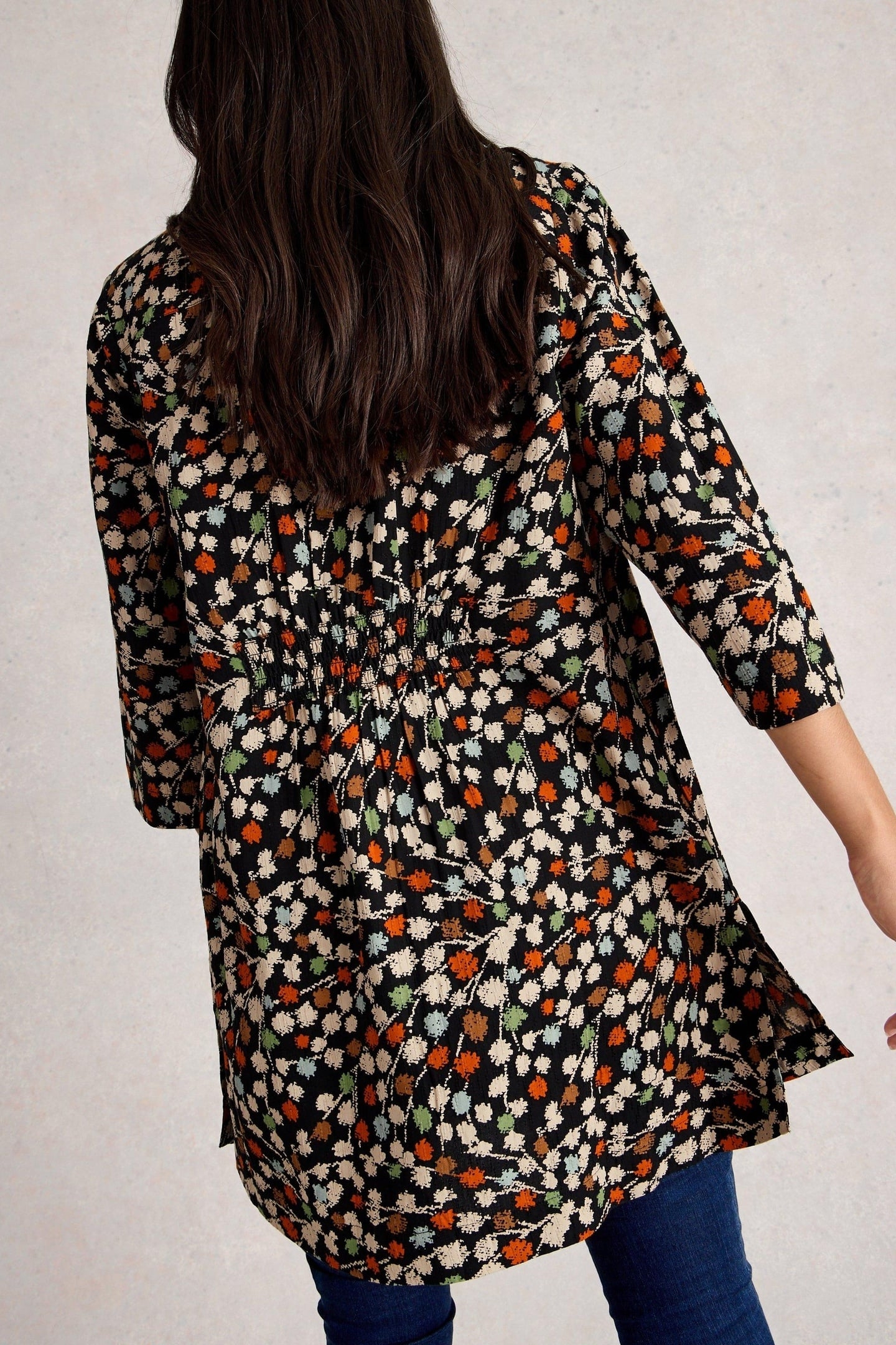 BLAKE TUNIC BLACK MULTI 2