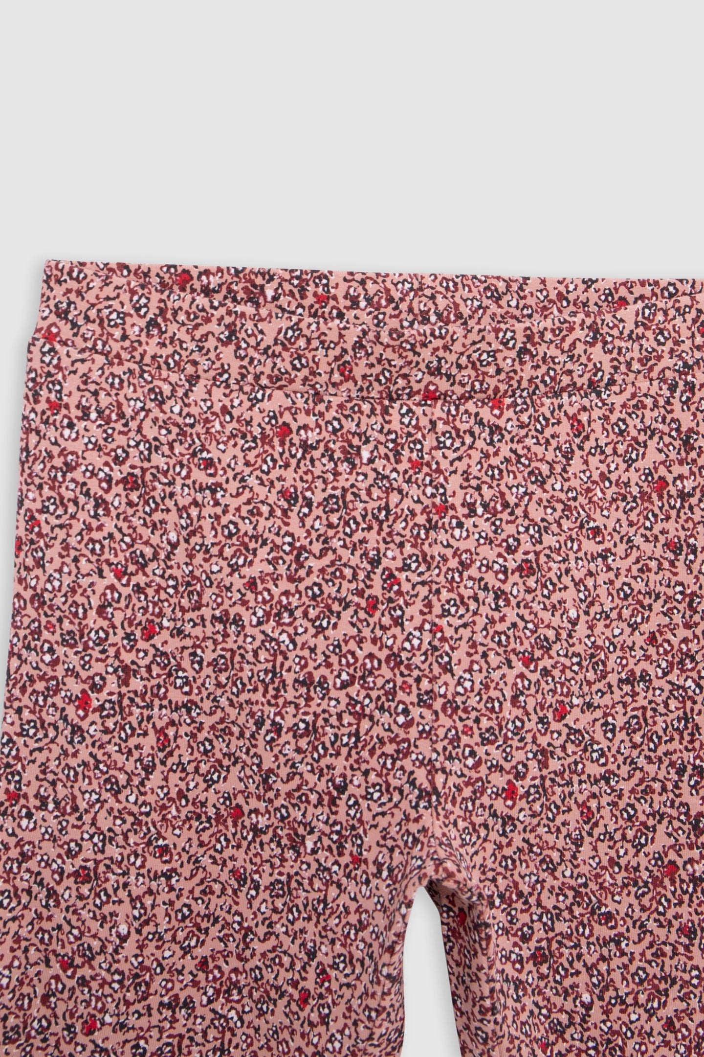 PINK FLORAL PRINT LEGGINGS FOR GIRLS 3