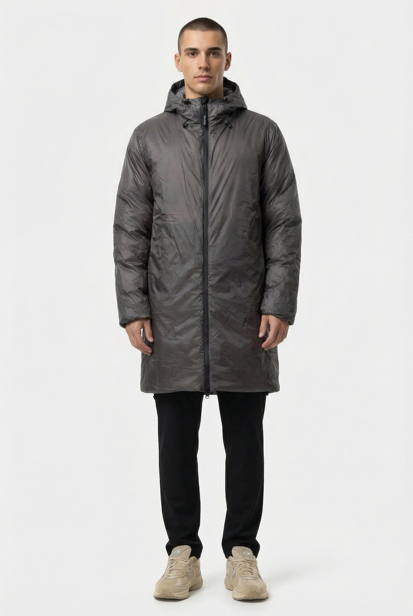 UNISEX KEVO LONG PUFFER JACKET W4T4 GREY 5