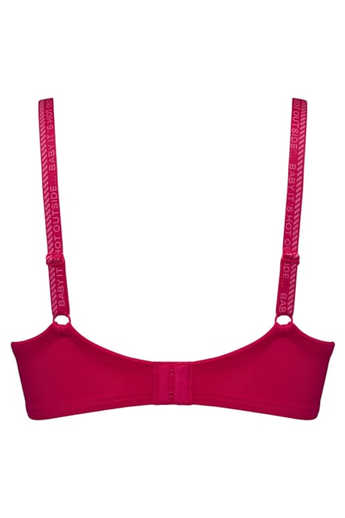 DAME DE PARIS AZALEA RED PLUNGE BRA 4